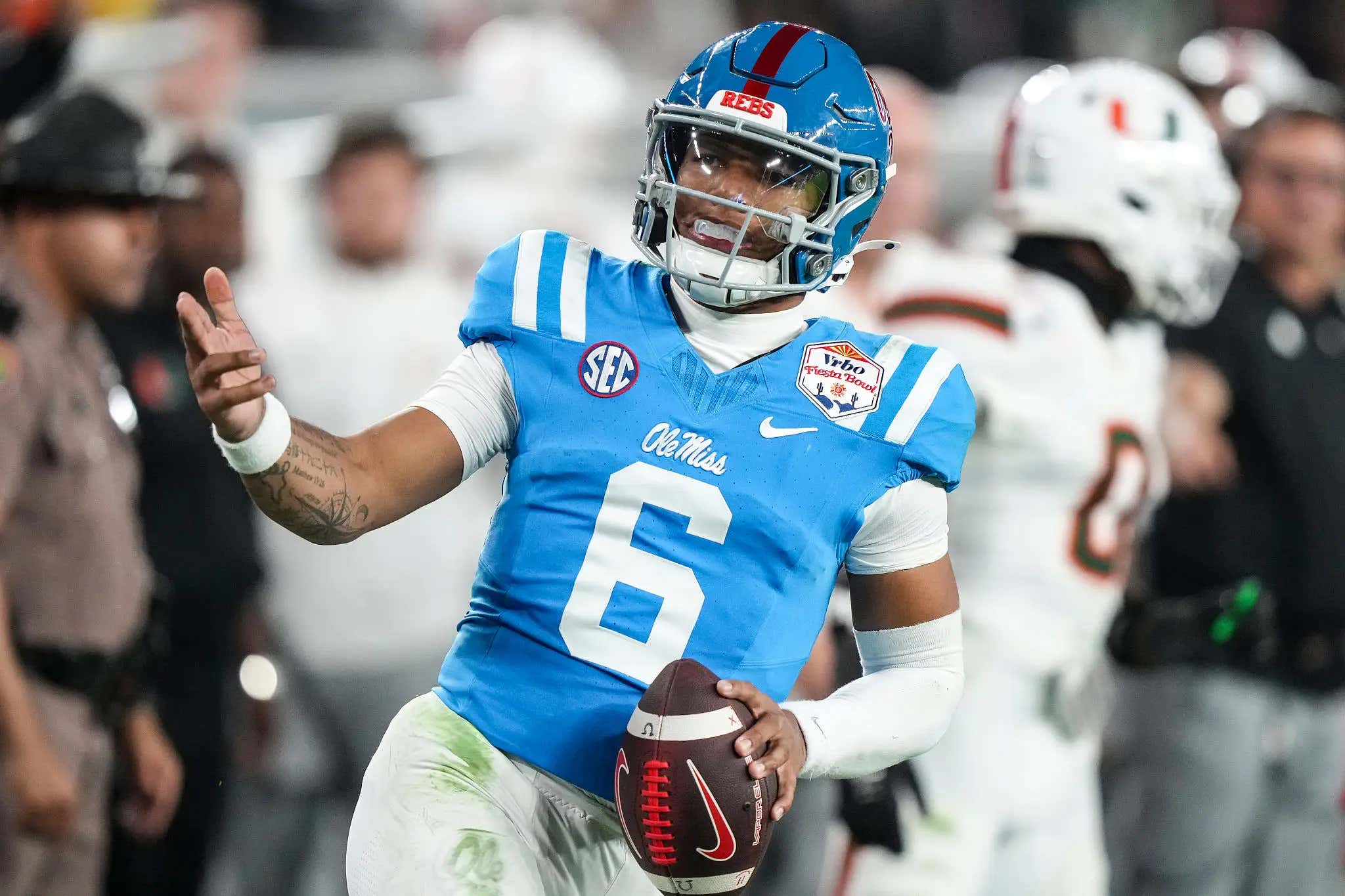 Is It Crazy To Think That Trinidad Chambliss Getting His 6th Year Waiver Denied By The NCAA Is a Blessing In Disguise For Him When You Think About His NFL Draft Stock?