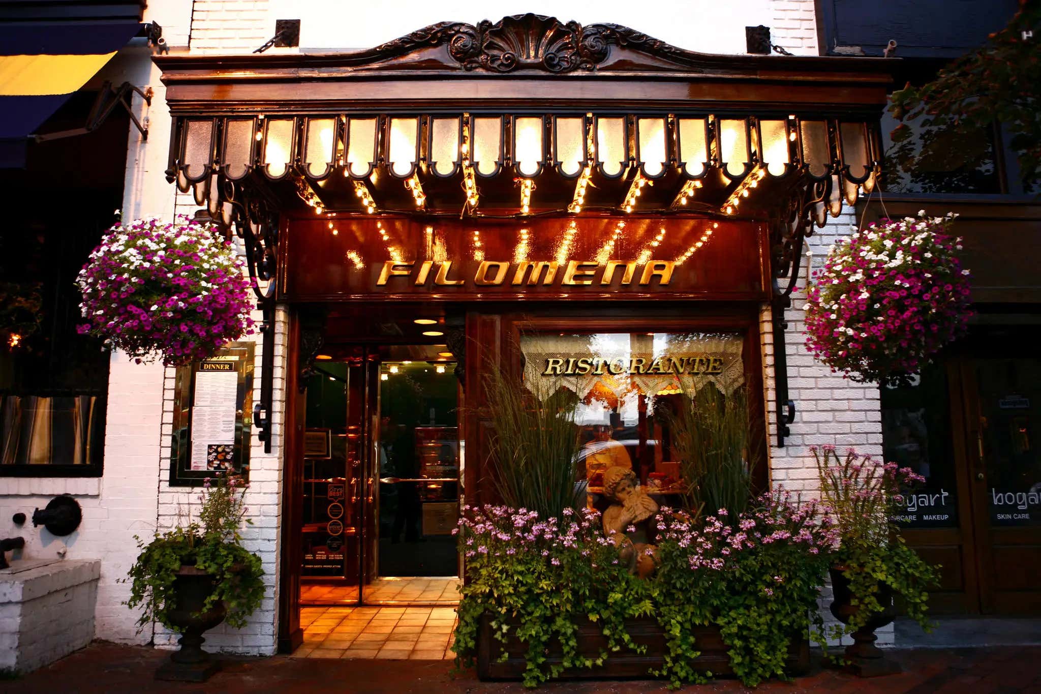 I Had An Amazing Dinner Last Night At Filomena In Washington D.C. With My Godson