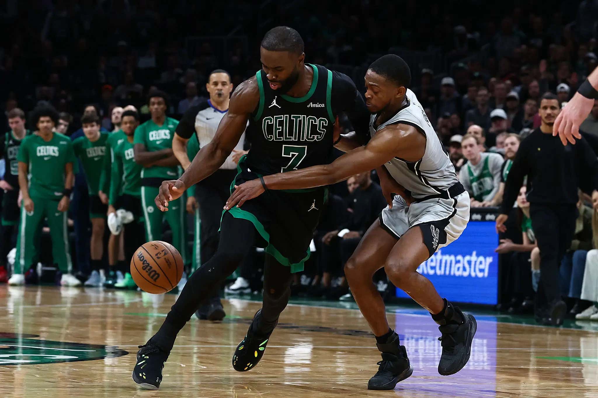 "I'll Accept The Fine At This Point. I Thought It Was Some Bullshit Tonight" - Jaylen Brown Did Not Hold Back While Once Again Calling Out The NBA's Horrendous Officiating