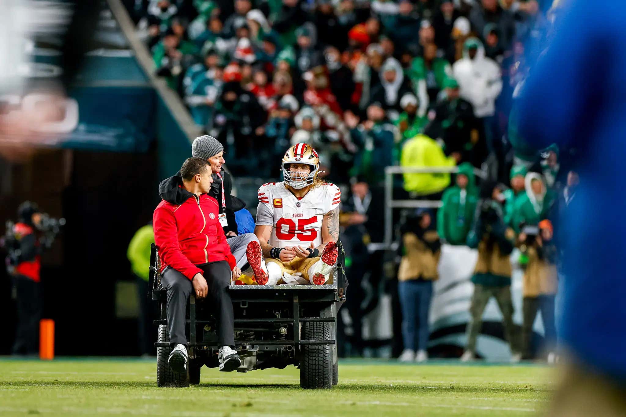 'That Bottle Is Now Empty' - George Kittle's One Request After His Achilles Injury Was 49ers Owner Jed York Deliver A Bottle Of Tequila To The Locker Room
