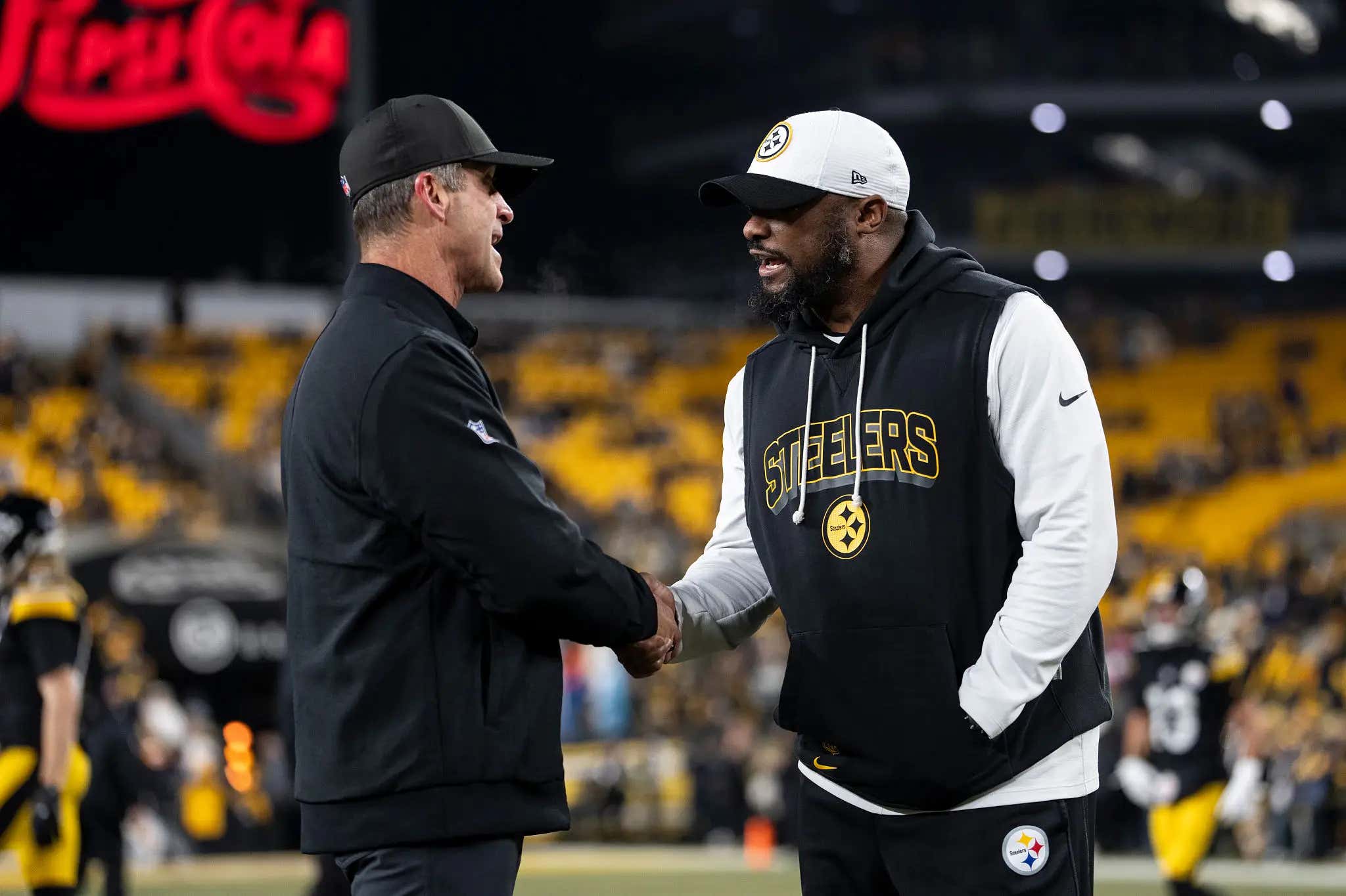'Holy Shit' - Ravens Owner Steve Biscotti Found Out Mid-Press Conference That Mike Tomlin Stepped Down, Proposed A Tomlin/Harbaugh Swap Scenario