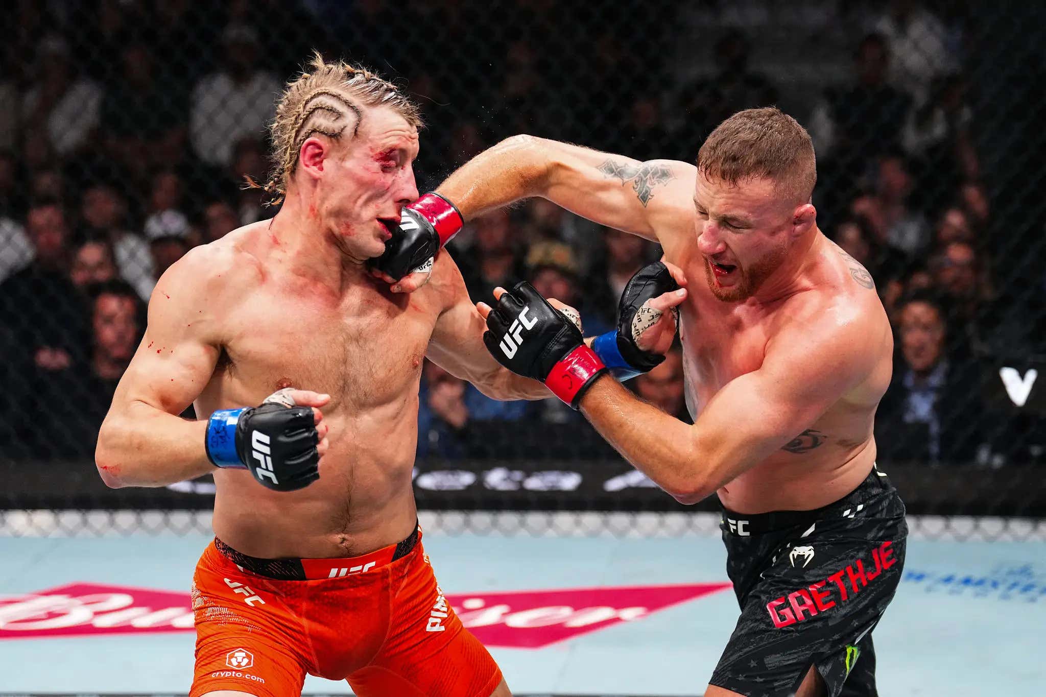 Justin Gaethje Defeats Paddy The Baddy In A Slobberknocker Of A Main Event