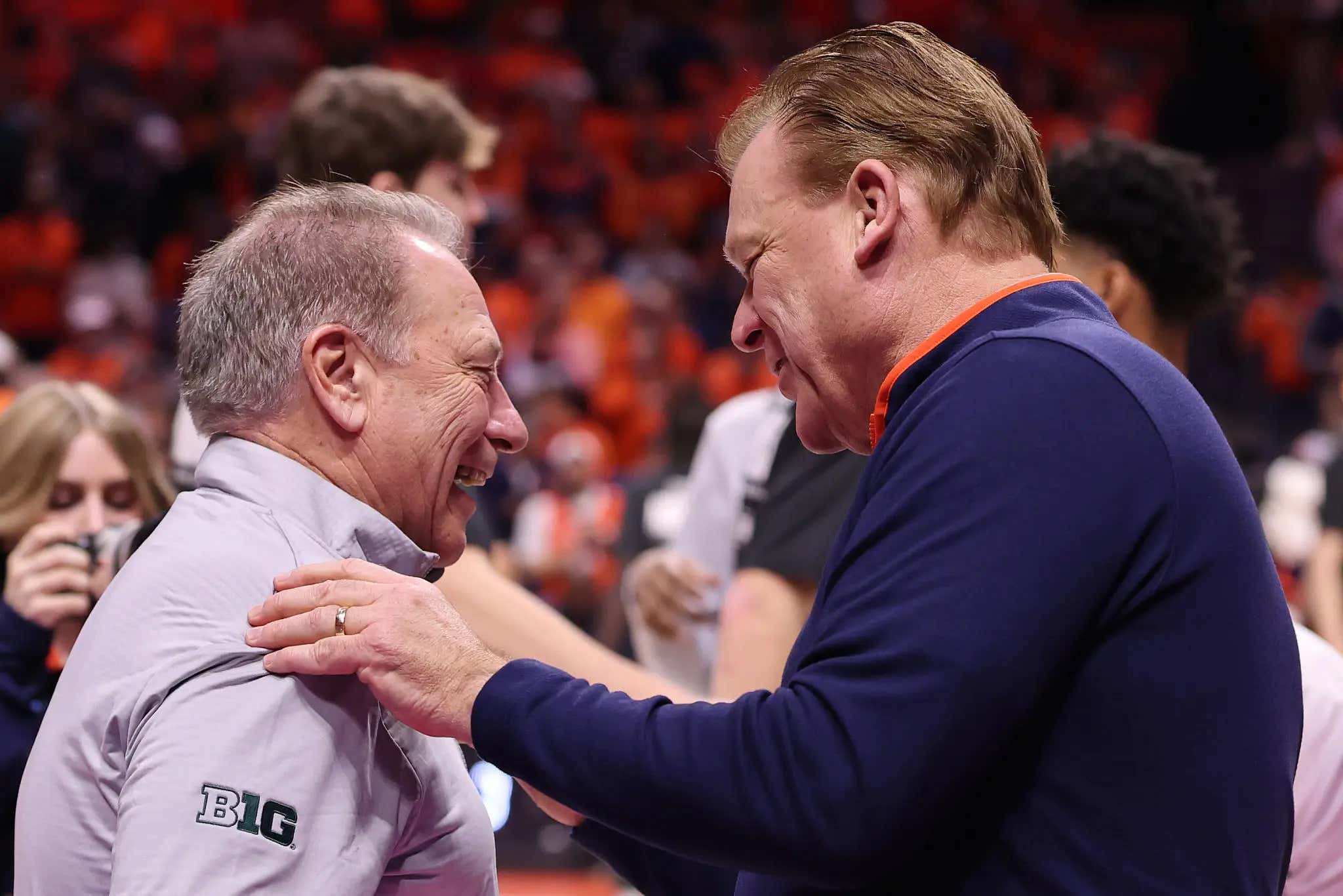 'Hear She's A Hell Of A Player' - Brad Underwood Heard The Scouting Report On Tom Izzo's Mom, Latest Coach To Say She'd Drop 20 On One Of His Guys