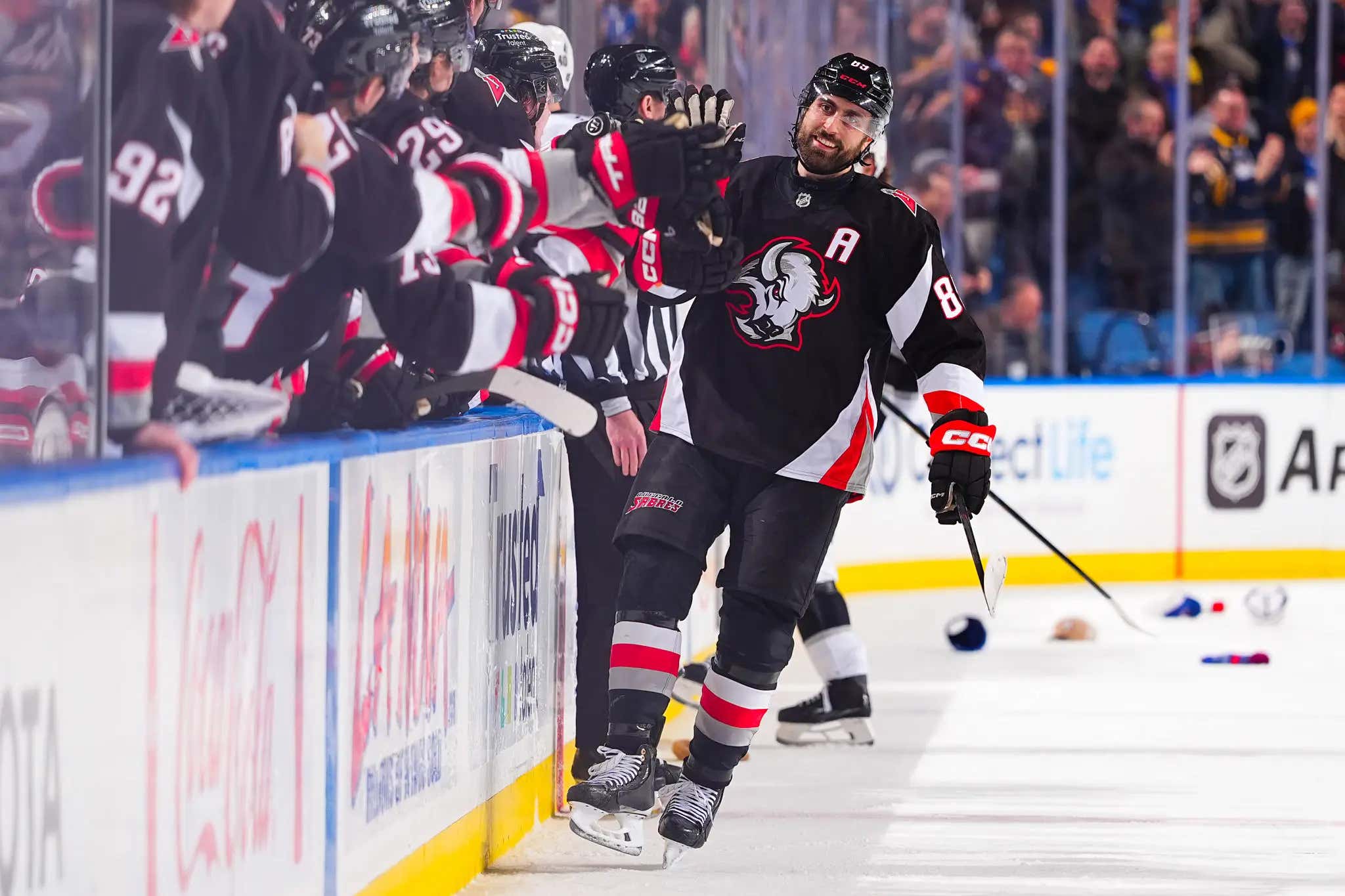 After 14 Straight Years Of Missing The Playoffs, Alex Tuch Says The Buffalo Sabres Are "Going For The Cup"