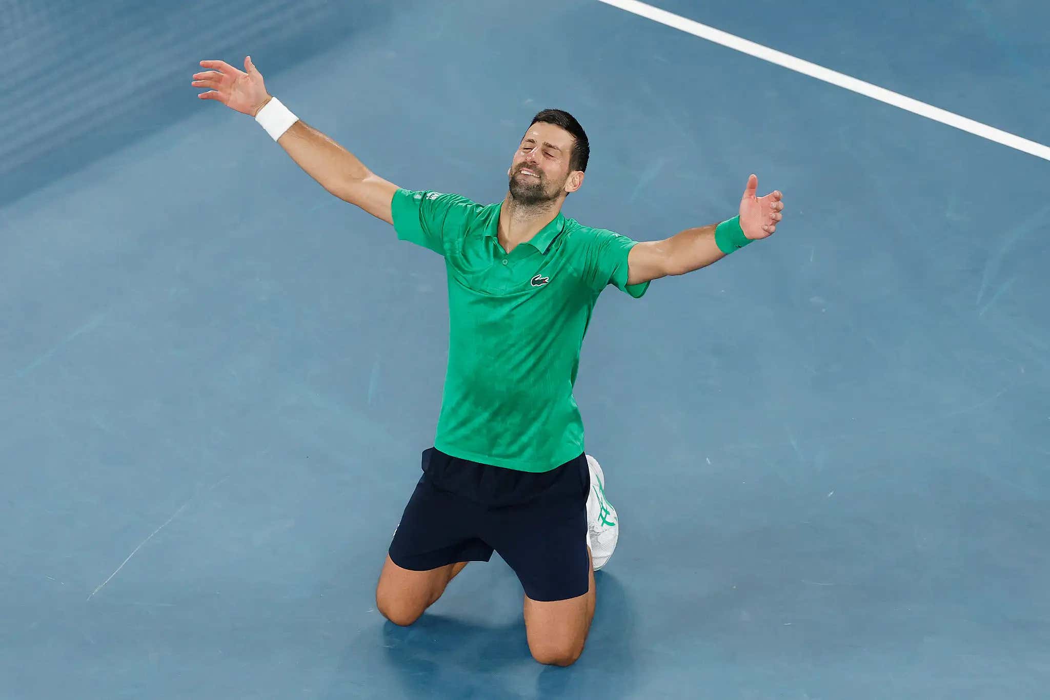 Father Time Who? 38 Year Old Novak Djokovic Turns Back The Clock And Outlasts Jannik Sinner In a Five Set Classic To Set Up a Clash Against Carlos Alcaraz For The Aussie Open Title