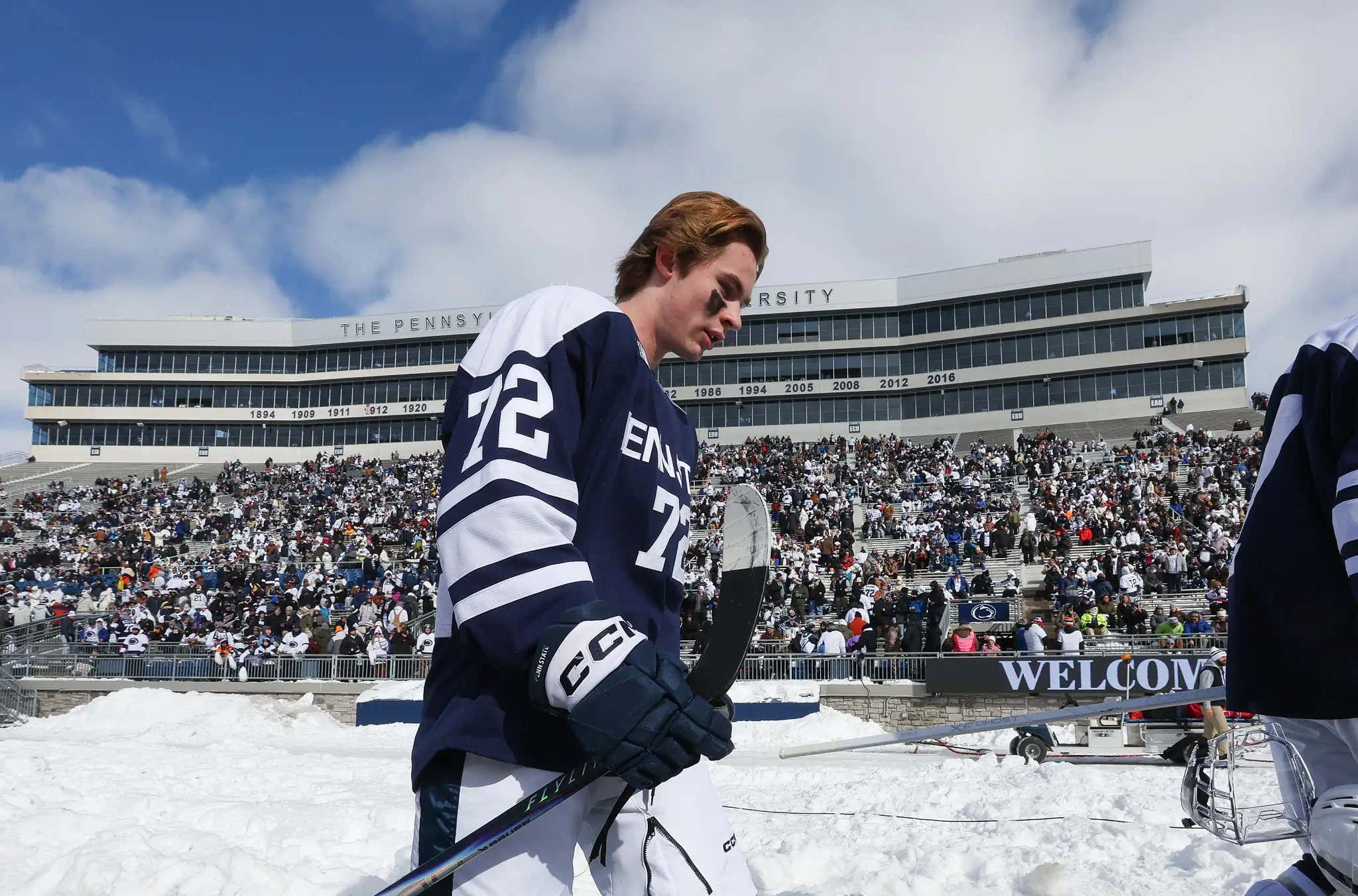 Potential First Overall NHL Draft Pick Gavin McKenna Has Reportedly Been Charged With Assault For An Incident After Penn State's Outdoor Game
