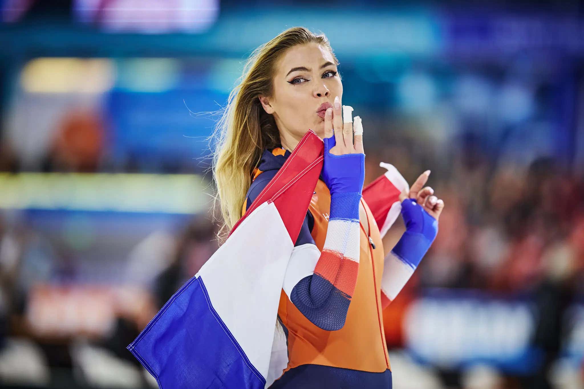 Jake Paul's Speed Skater Girlfriend Jutta Leerdam is Accused of 'Diva' Behavior for the Crime of Arriving at the Olympics in Style