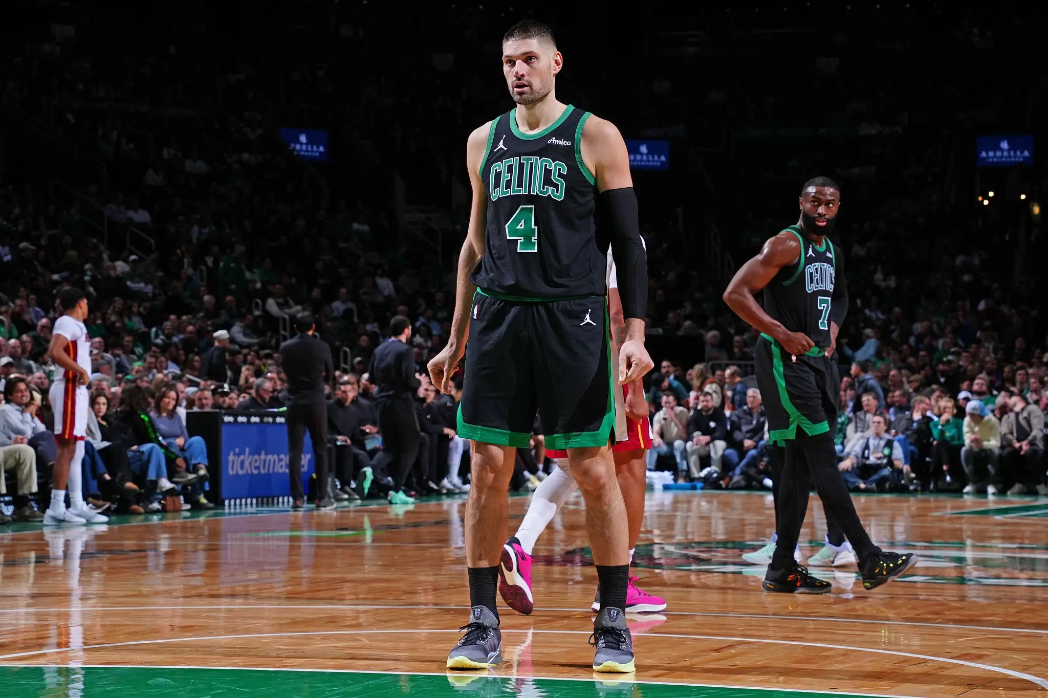 It Only Took One Game To Show Just How Perfect A Fit Nikola Vucevic Is  Going To Be After His Awesome Celtics Debut | Barstool Sports