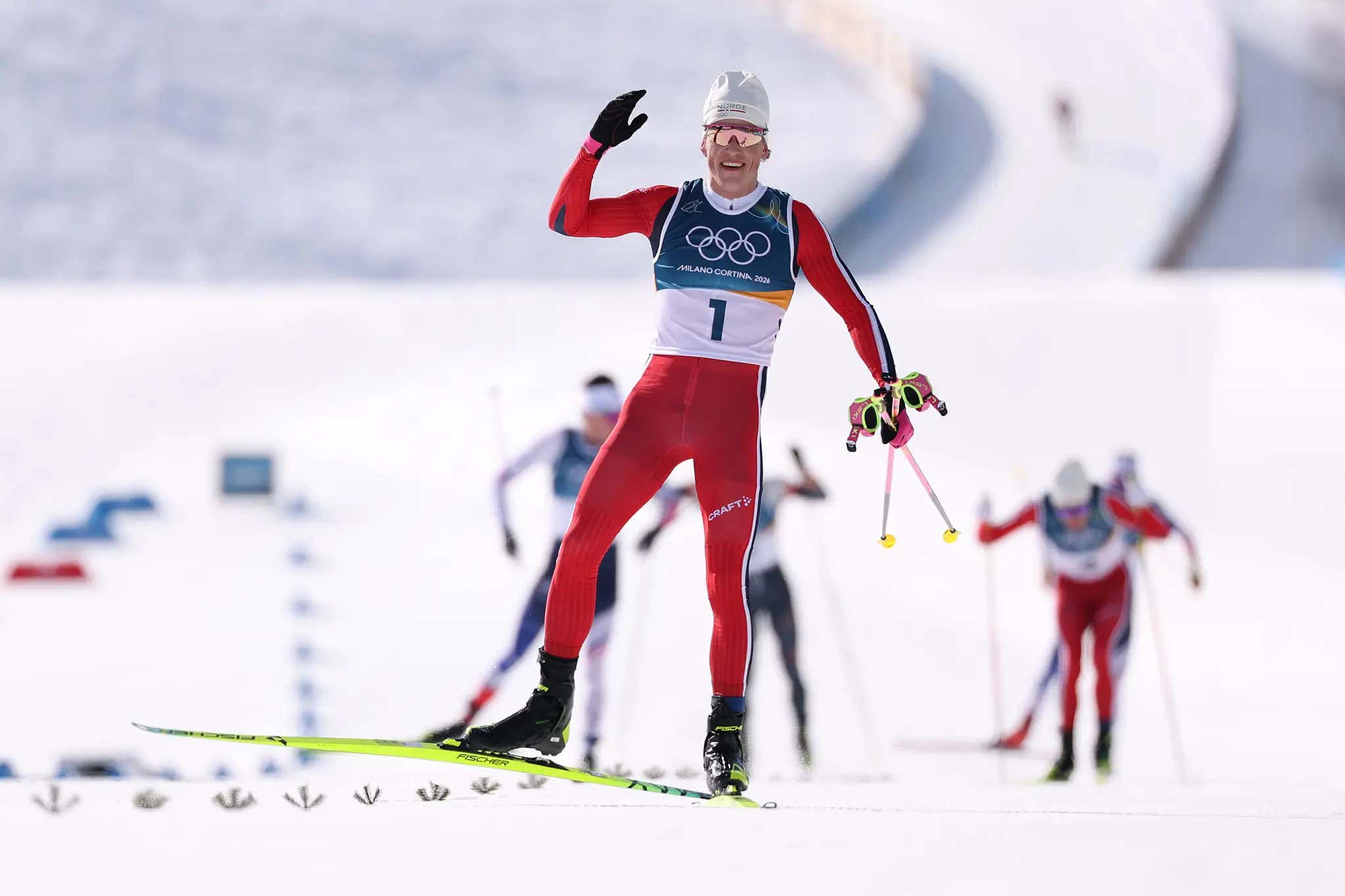 Norwegian Cross-Country Skier Johannes Høsflot Klaebo Sprinting A Sub-Six-Minute Mile Pace Uphill In Skis Might Be The Most Impressive Thing I've Ever Seen