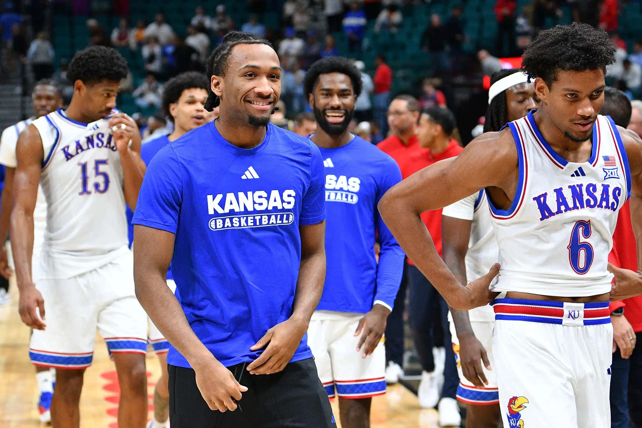 Bill Self Thinks Any Narrative Of Darryn Peterson Faking Injuries Is Bullshit, Sick And Tired Of People Saying He's Doing Load Management