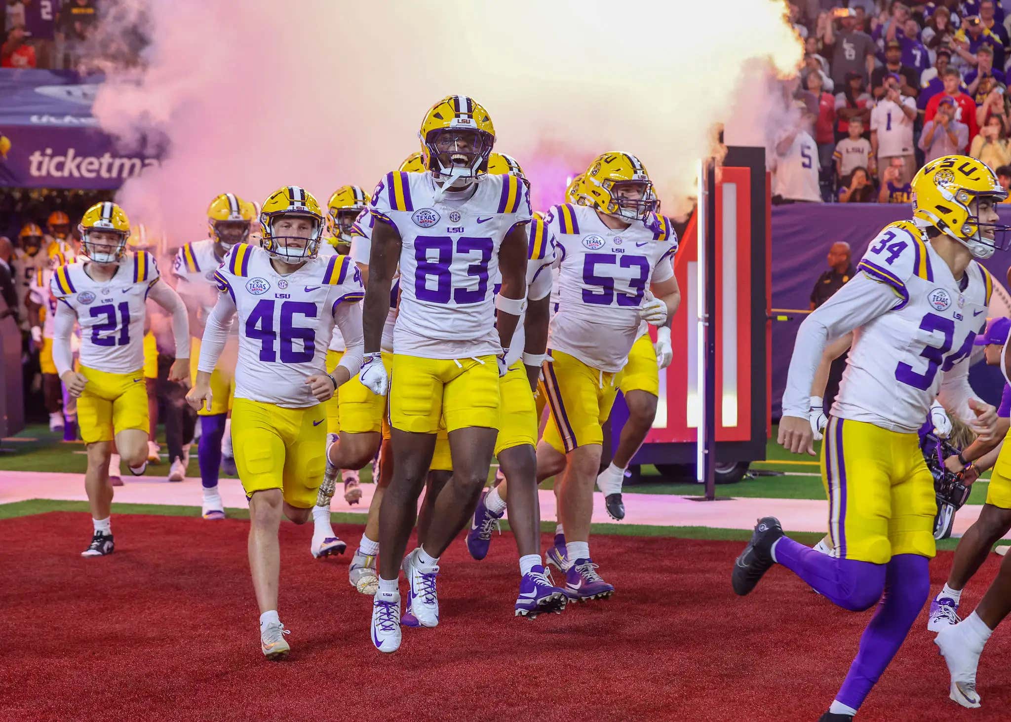 LSU Is the First School To Unveil Its Jersey Sponsorship Patches and This Is Going To Be More Disgusting Than We Thought