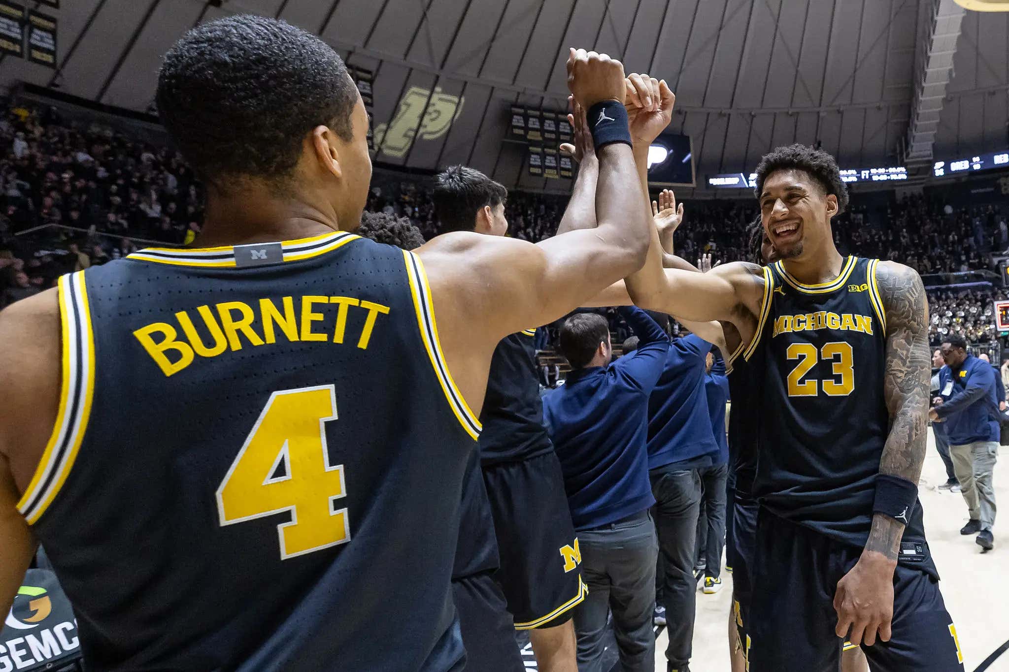 Love Everything About Yaxel Lendeborg Mocking Purdue Fans (Again) After They Spent All Game Chanting 'Fuck You' At Him