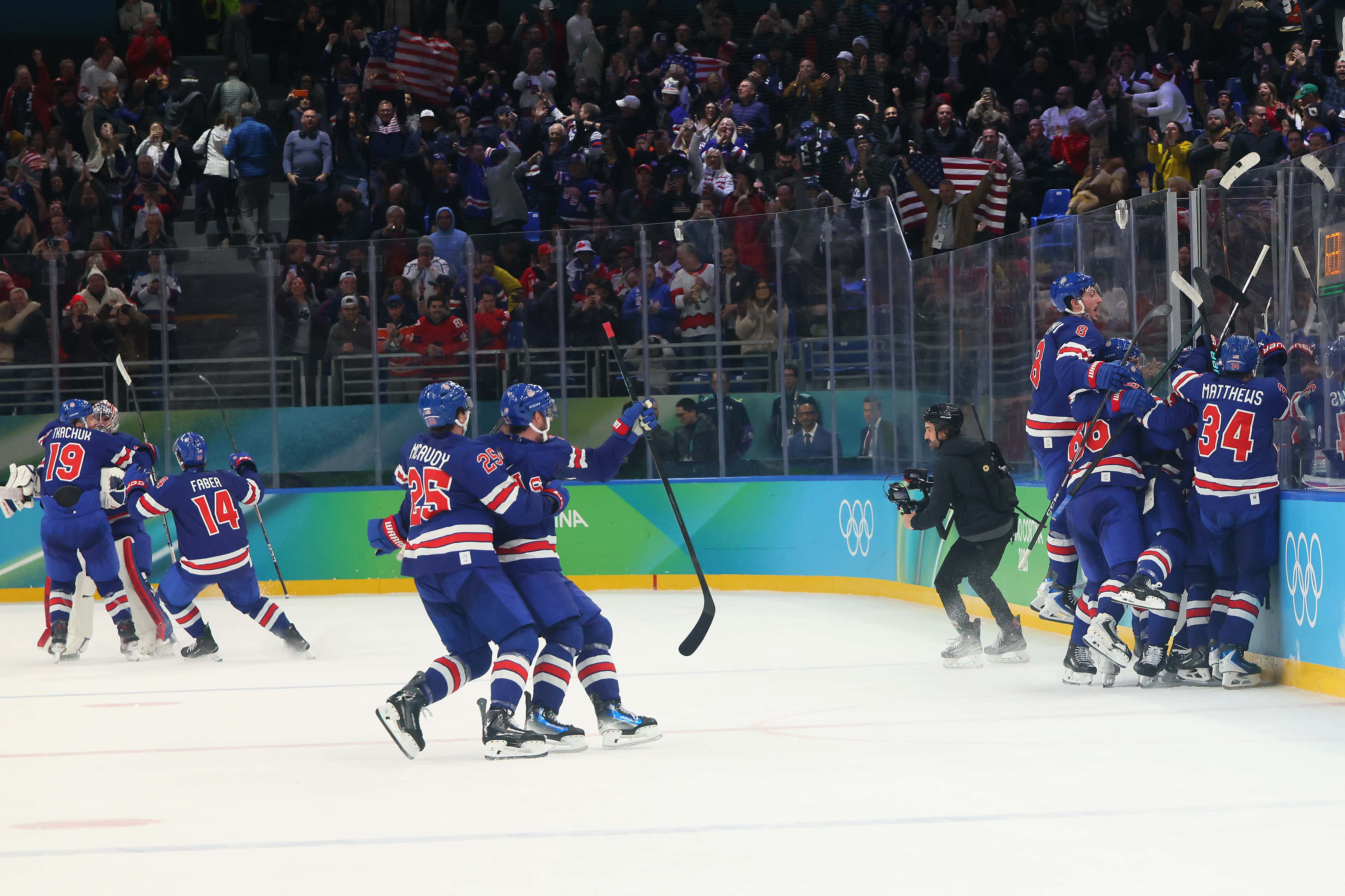 QUINN HUGHES! AMERICAN HERO! USA BEATS SWEDEN AT THE OLYMPICS FOR THE FIRST TIME IN OVER 60 YEARS!