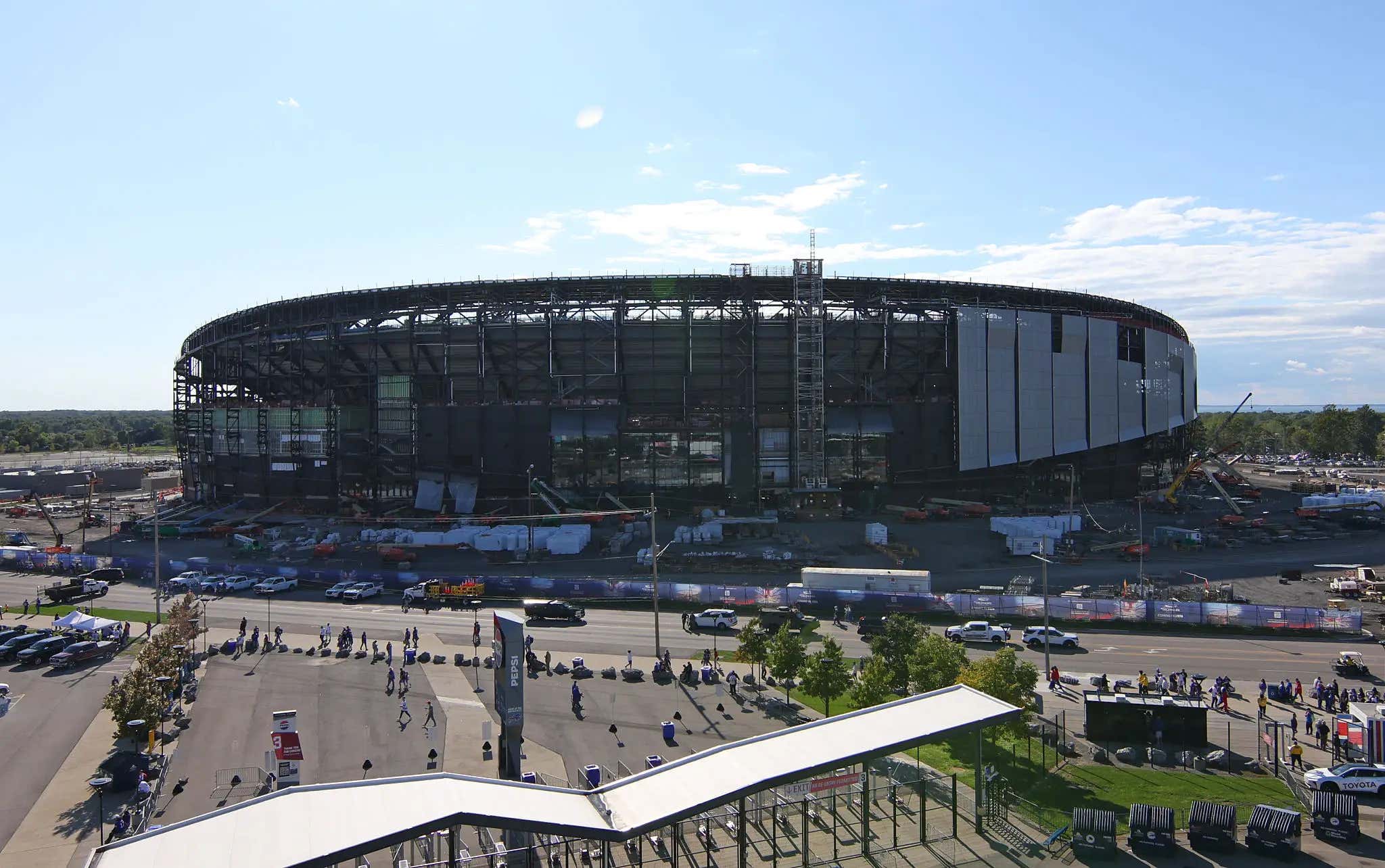 $150,000 Worth of "Pornographic Graffiti" Brought Construction of Buffalo Bills Highmark Stadium To A Screeching Halt