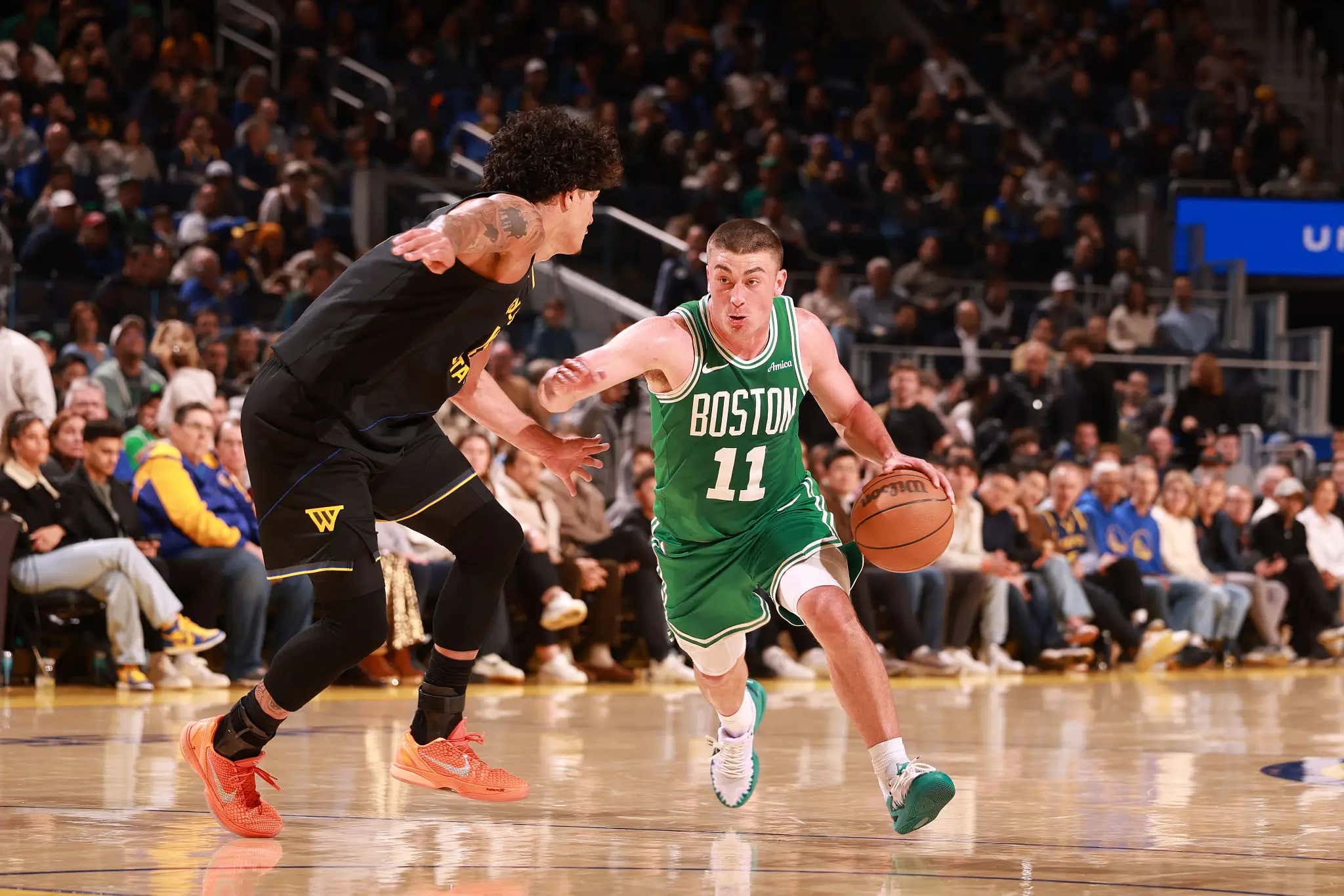 The Celtics Returned From The All Star Break And Immediately Gave The Warriors The Belt To Kick Off Their Big West Coast Trip