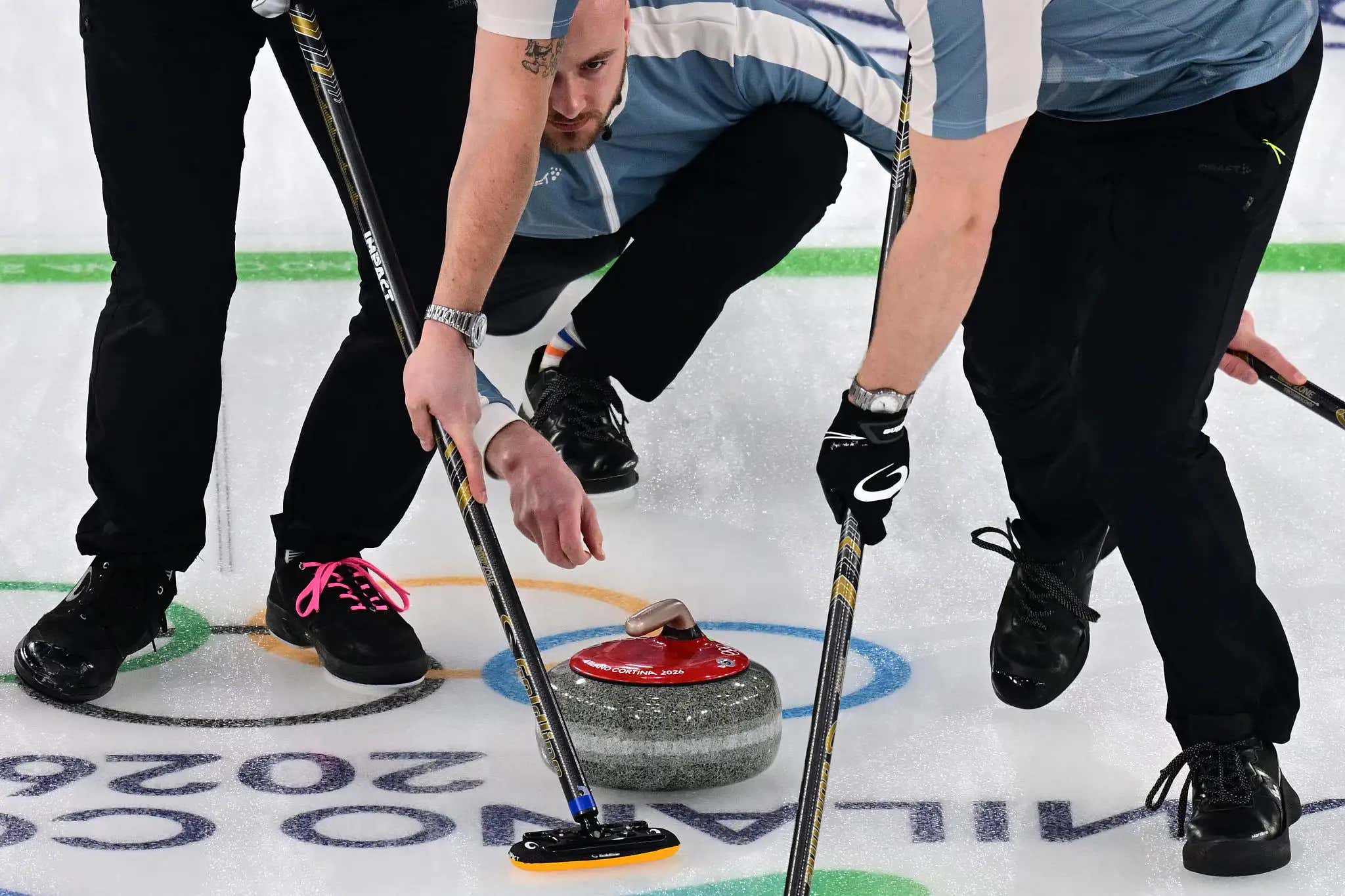 It Takes A Bit Ol' Set Of Stones To Hit A 360 Curling Shot At The Olympics