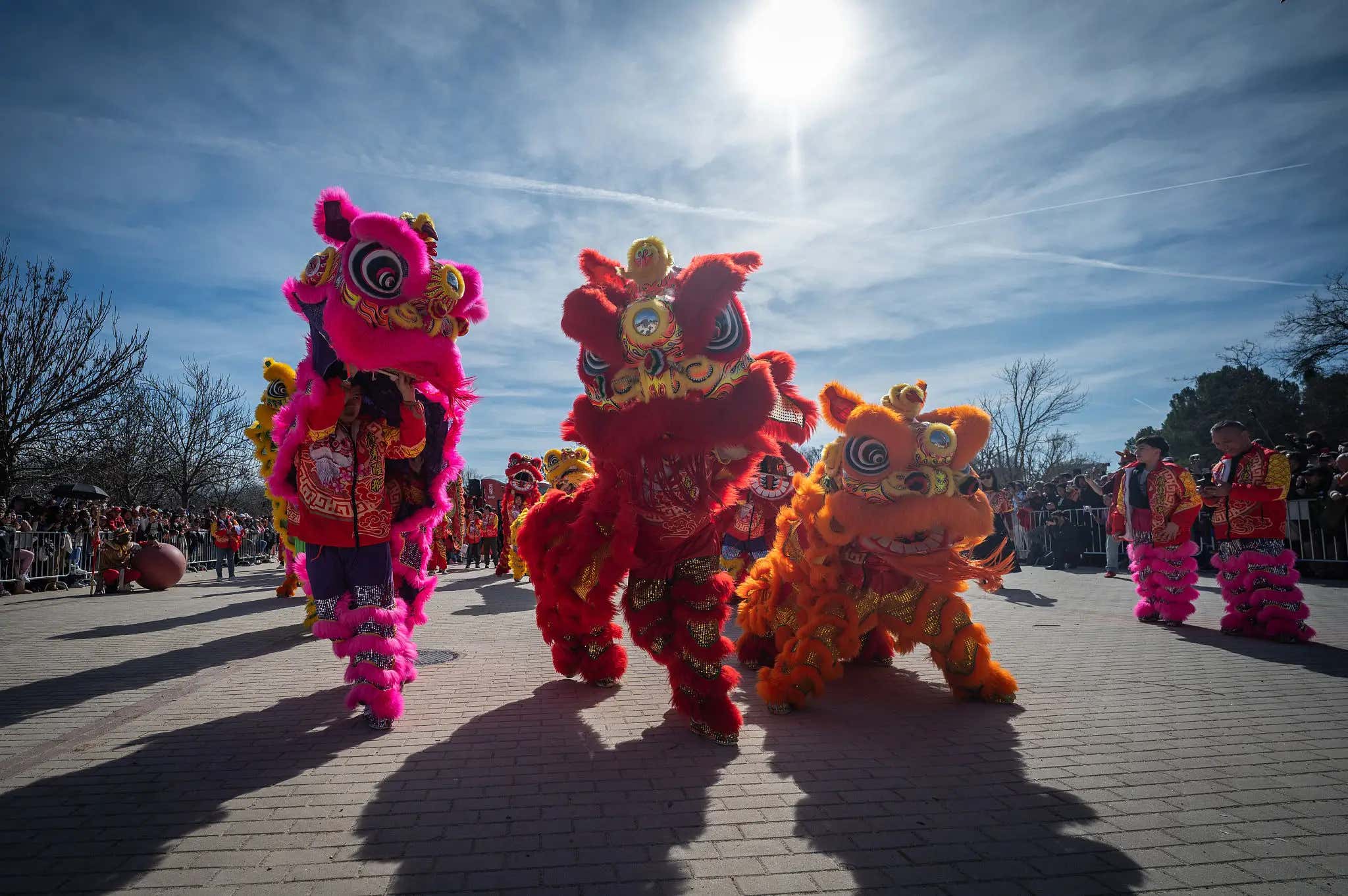 Take Notes United States – Police in Thailand Went Undercover in a Festive Two-Person Lion Costume to Arrest a Serial Burglar