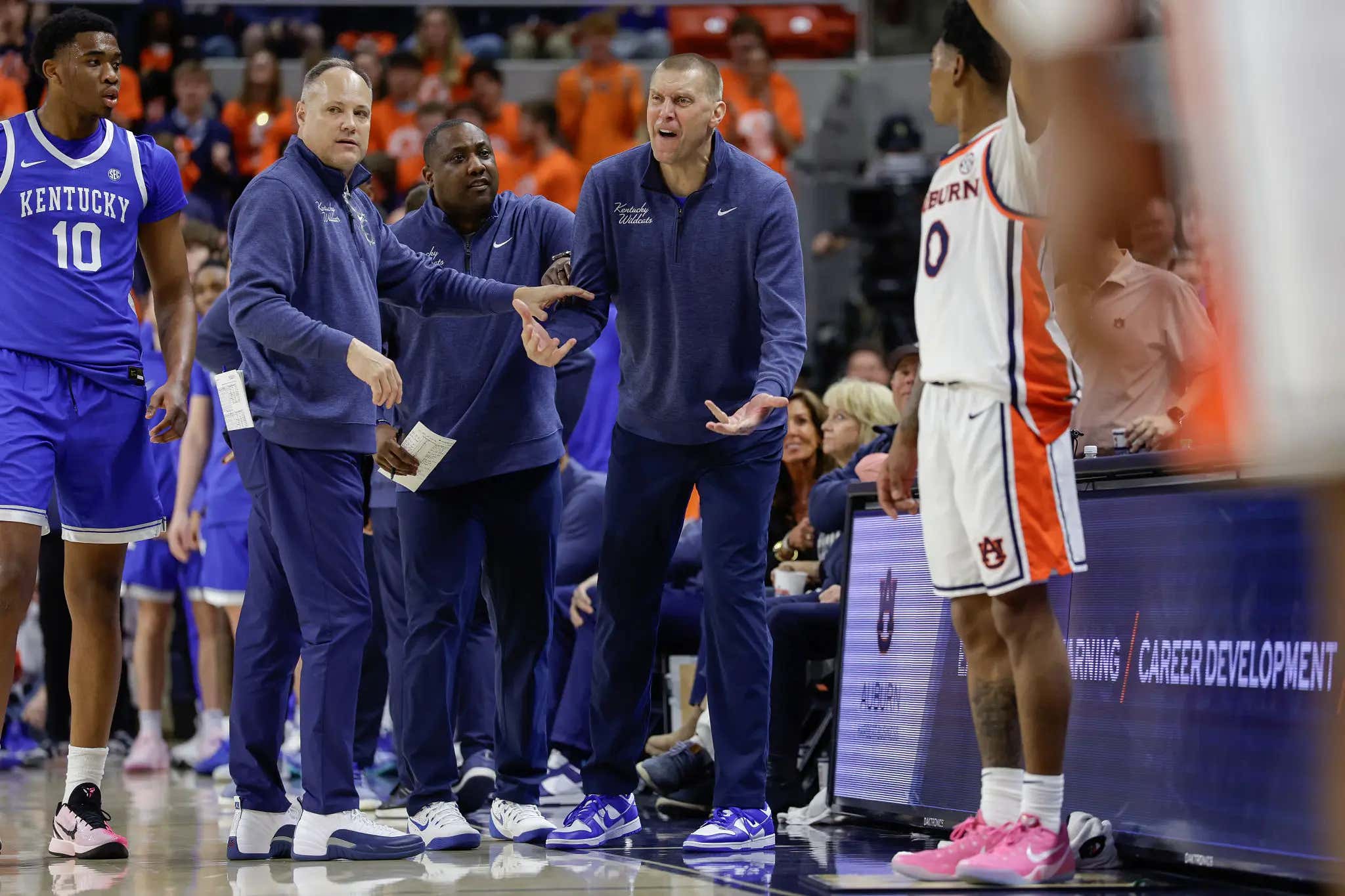 Pathetic: Mark Pope Got Fined $25,000 Just Because A Mic Happened To Catch Him Correctly Saying 'Those MFers Cheated Us' After Losing To Auburn