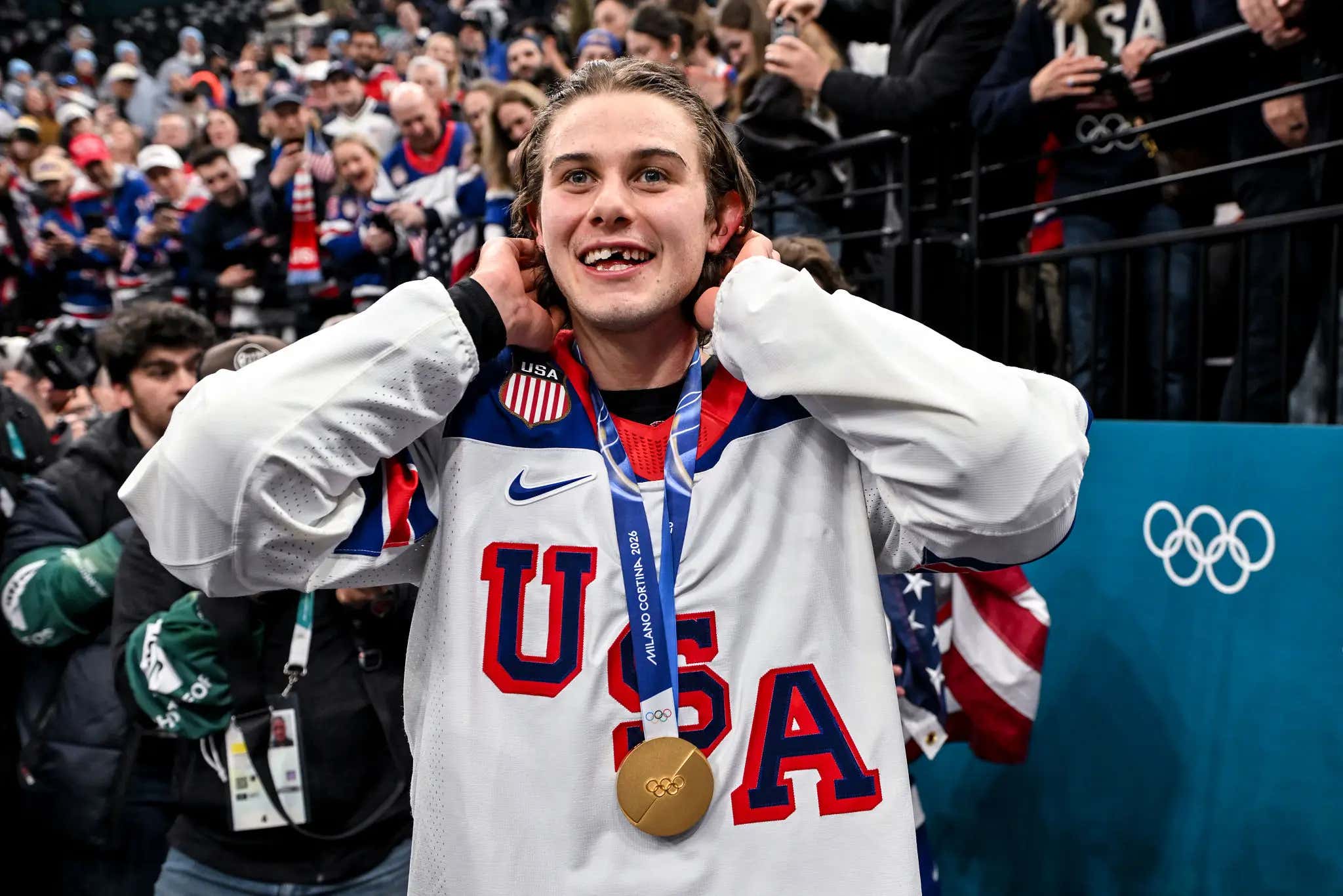Want To Buy a Team USA Hockey Jersey After The Gold Medal Win Over Canada? Well Nike Doesn't Have Any Available Because Apparently They Didn't Think We'd Win The Game