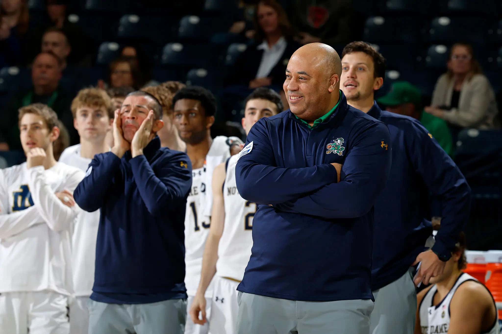 Night From Hell: Notre Dame Coach Micah Shrewsberry Suffered An Achilles Injury Mid-Game, Coached The 2nd Half In A Boot As They Lost By 44
