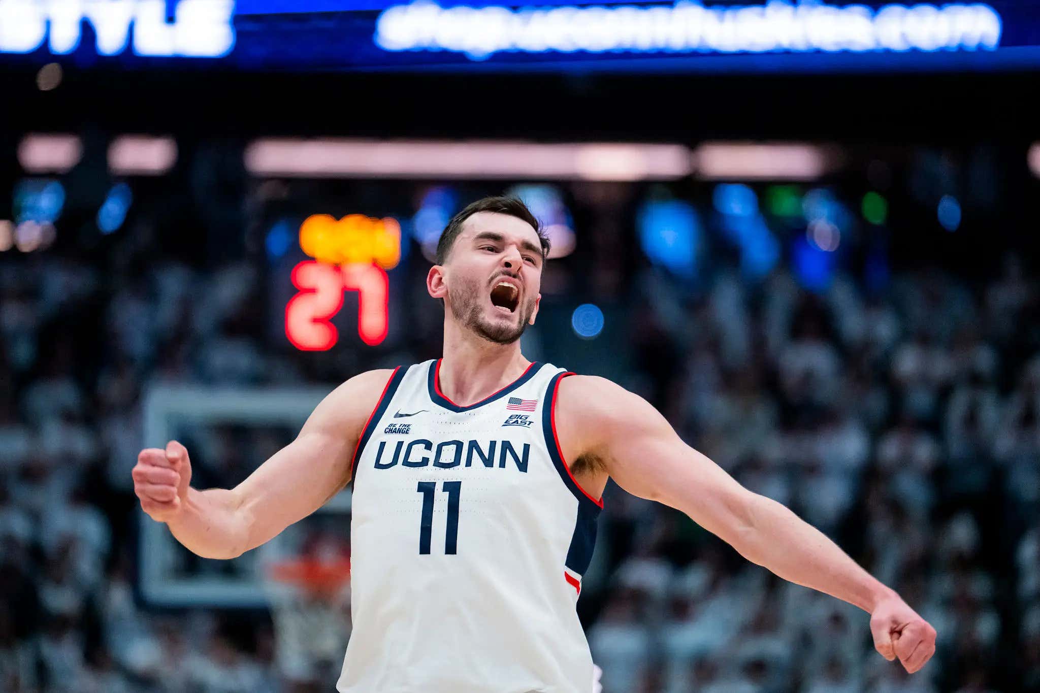 "Beat Their Ass!" Dan Hurley's Fiery In-Game Huddle Fuels UConn's 72-40 Annihilation of St. John's