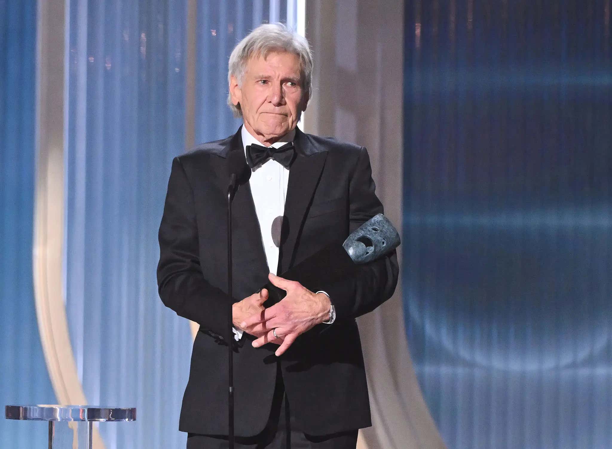 Harrison Ford Gave An All Time Speech After Winning The SAG Lifetime Achievement Award Last Night