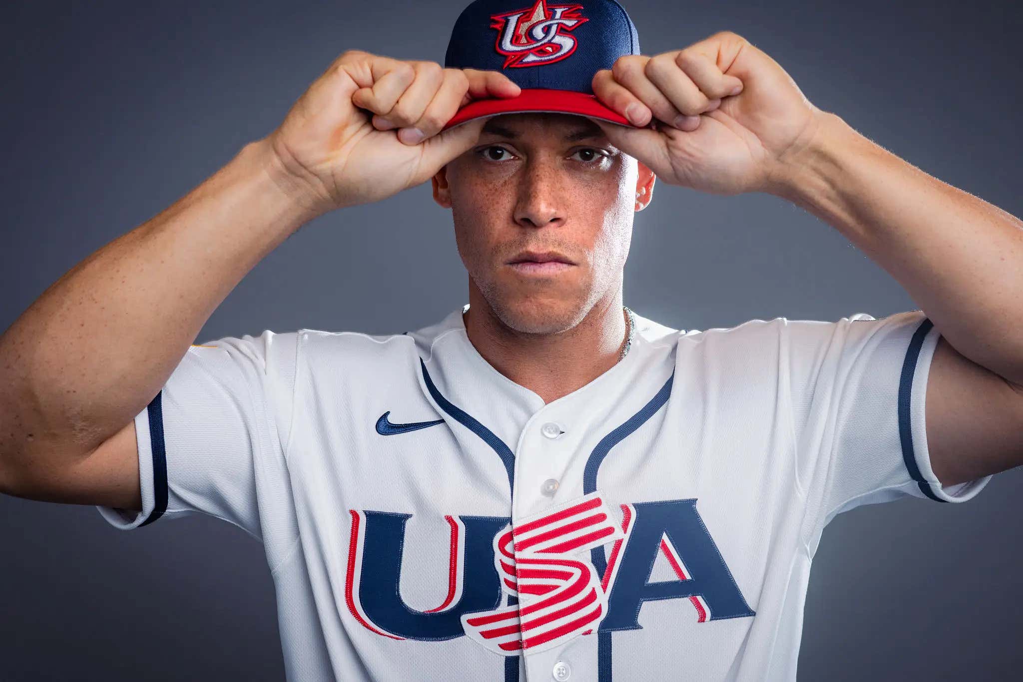 It's Sad To See People Excited To Rip On Captain America Aaron Judge For His "Speech" Before Team USA's First Workouts
