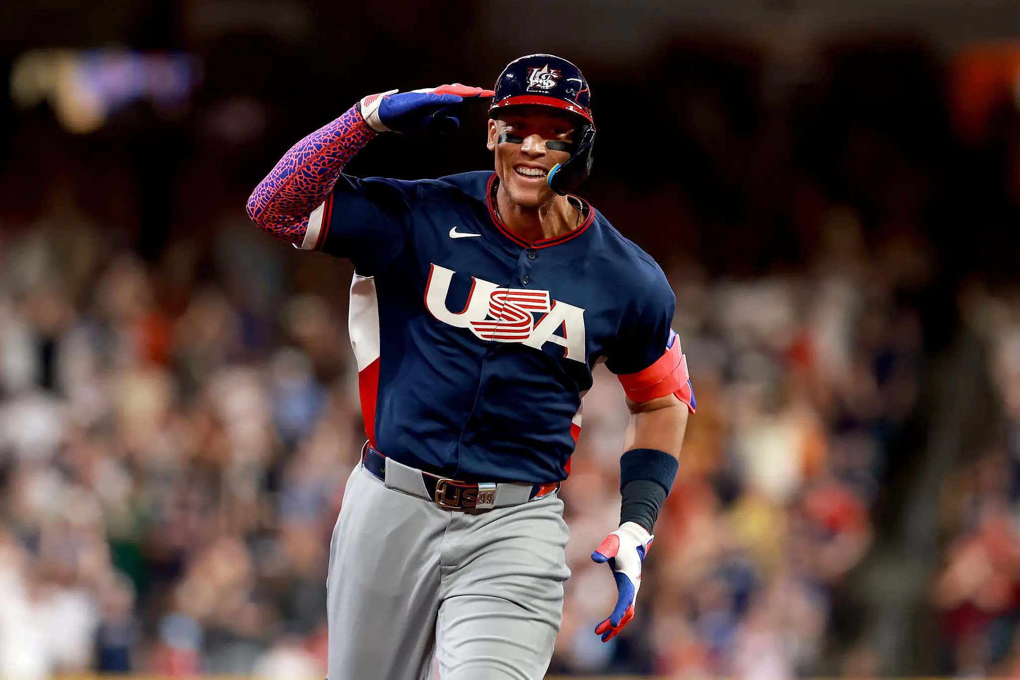 Captain America Aaron Judge Set The Tone Early As Team USA Handled Brazil To Begin Their World Baseball Classic