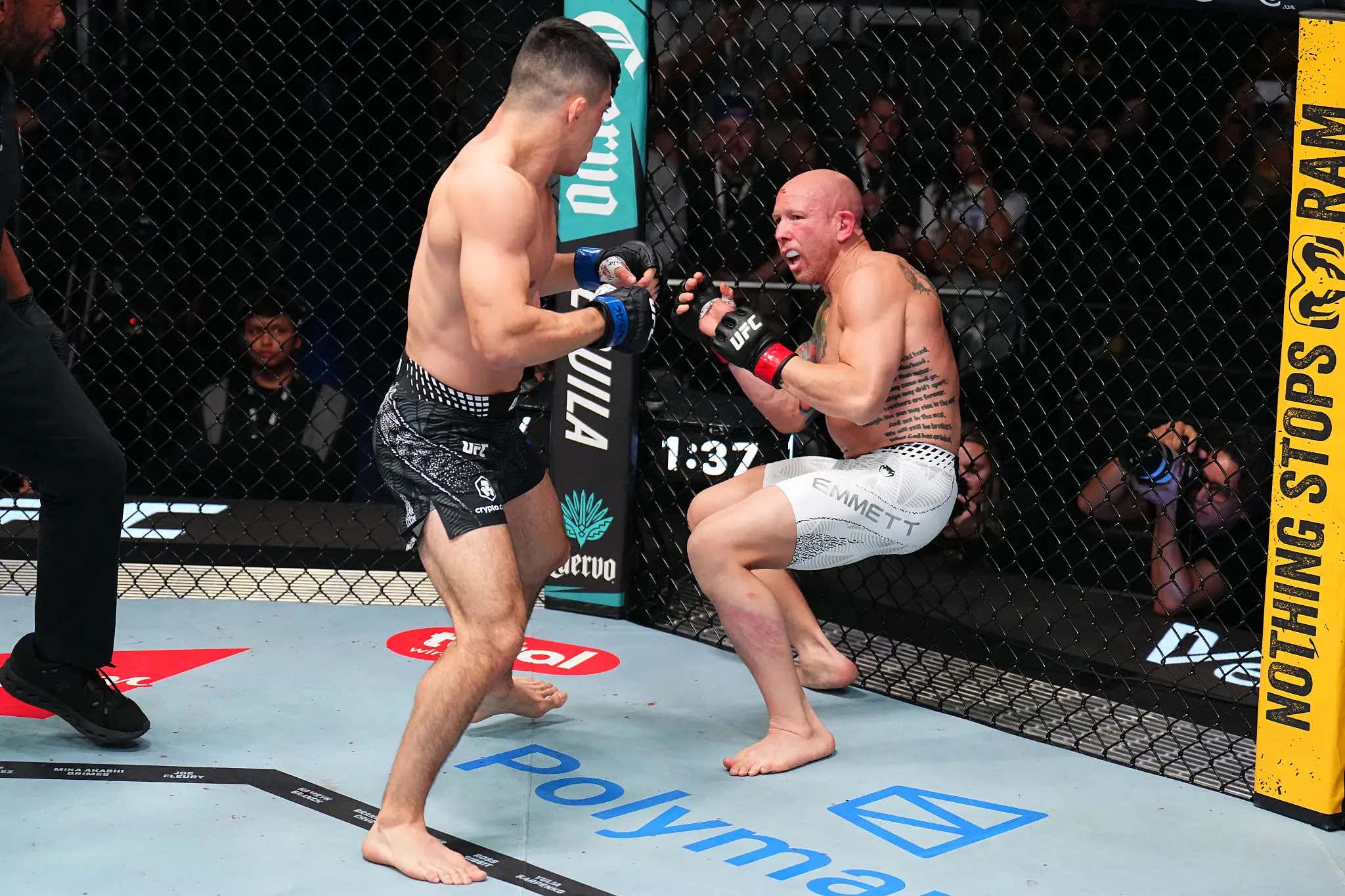 Kevin Vallejos Just Annihilated Josh Emmett In The UFC Fight Night Main Event