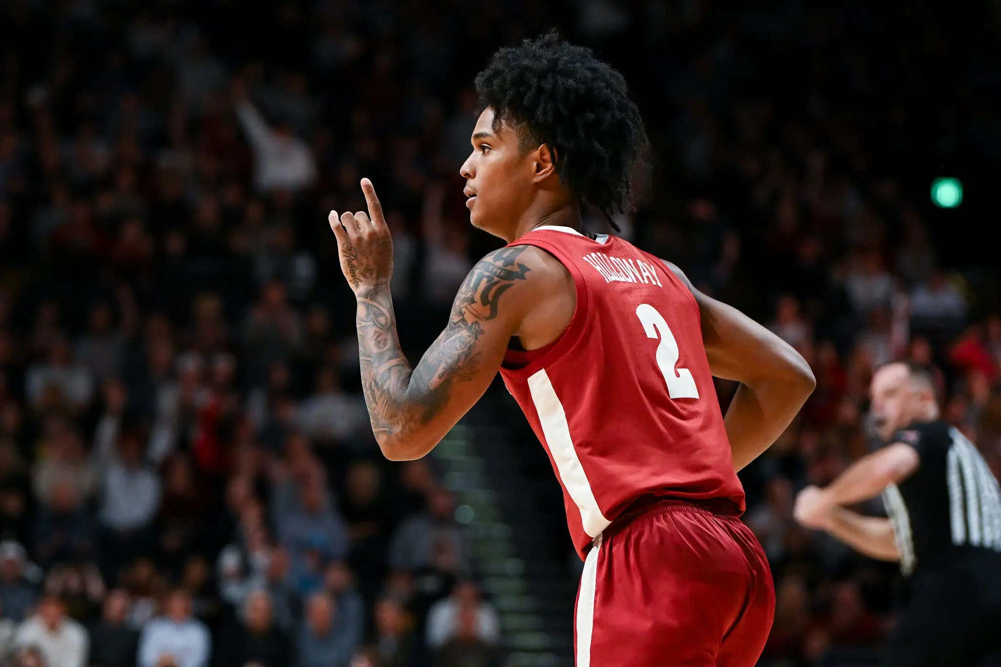 Alabama Guard Aden Holloway Has Been Arrested Just Days Before The NCAA Tournament For First Degree Possession Of Marijuana