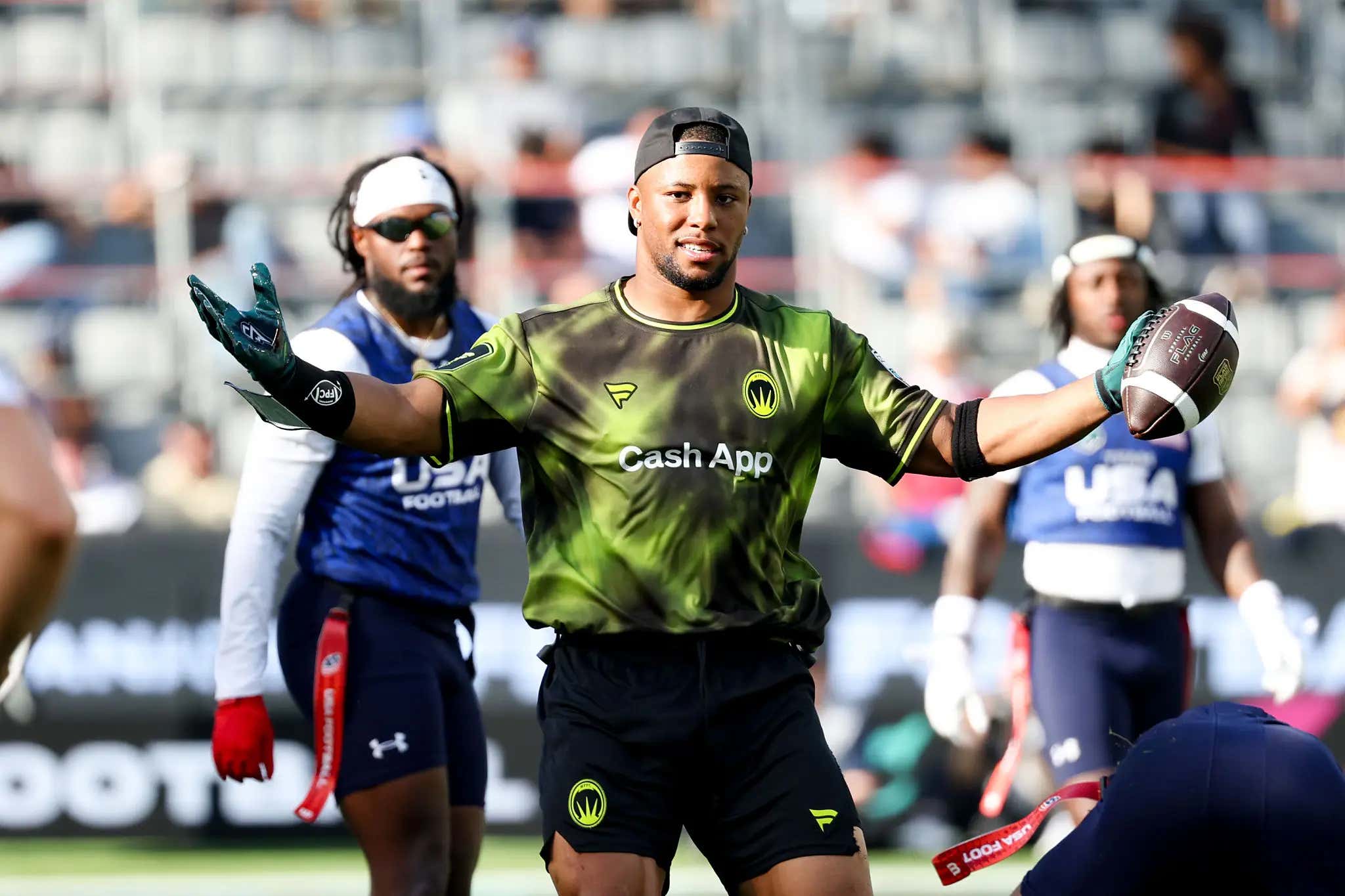 The NFL's Best Got The PISS Beaten Out Of Them By Pro Flag Football Players Today