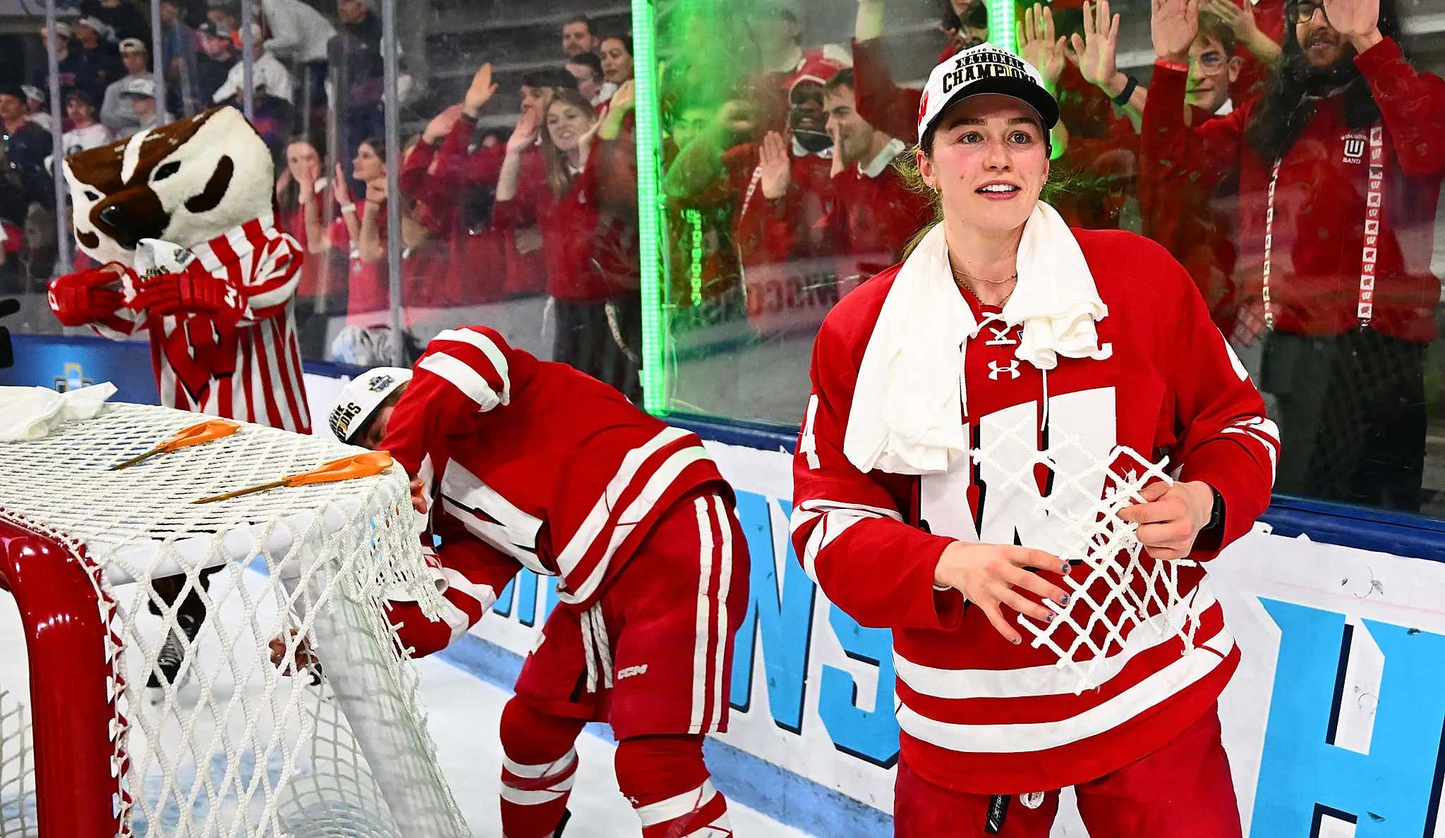 We'll Never See Anybody Have A Better Year Of Playing Hockey Than Caroline Harvey Just Had
