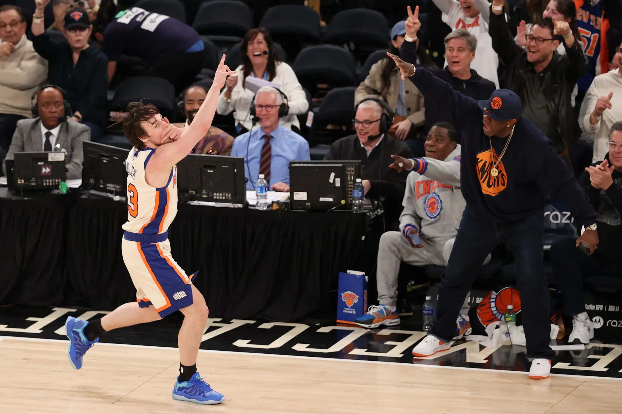 Tyler Kolek Scored 42 For The Knicks G League Affiliate Yesterday, Then Went Down To MSG And Scored 11 More For The Knicks In The 4th That Night