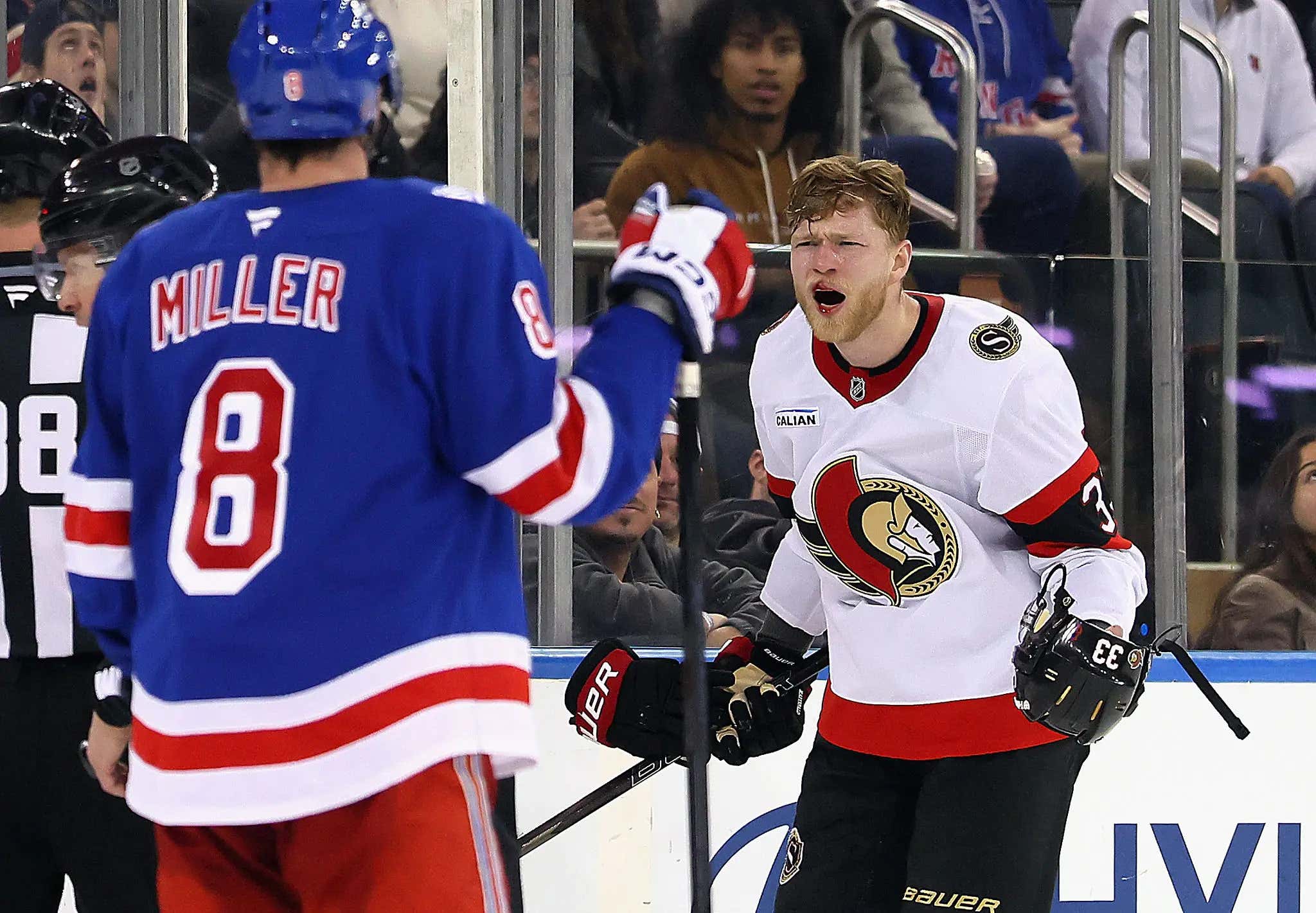 Credit To The Ottawa Senators For Sticking Up For Their Teammate. If You Break One Of Their Hog Crankers, The Senators Are Going To Come For Your Hog