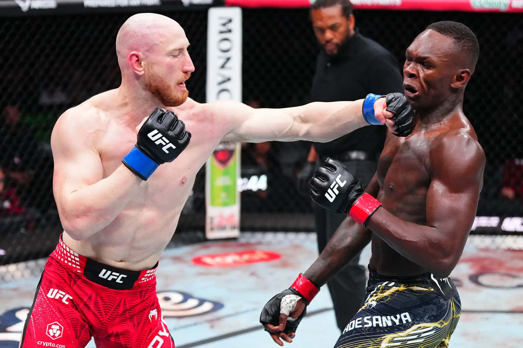 Joe Pyfer Knocks Out Israel Adesanya To Close Out UFC Seattle