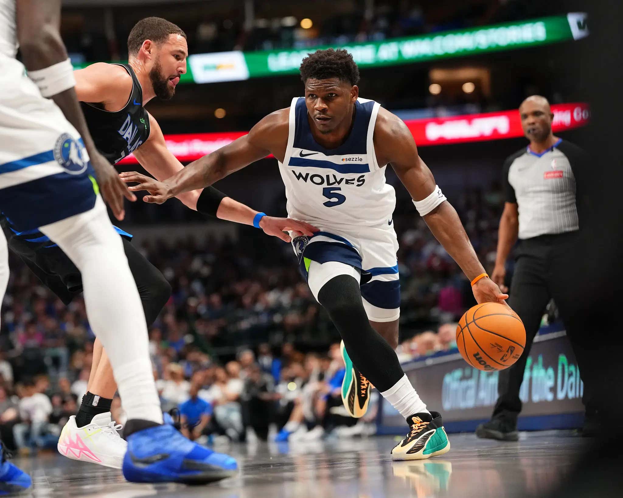 Anthony Edwards Missed The Start Of The Wolves Game Last Night Because He Was Taking A Shit (His Words)