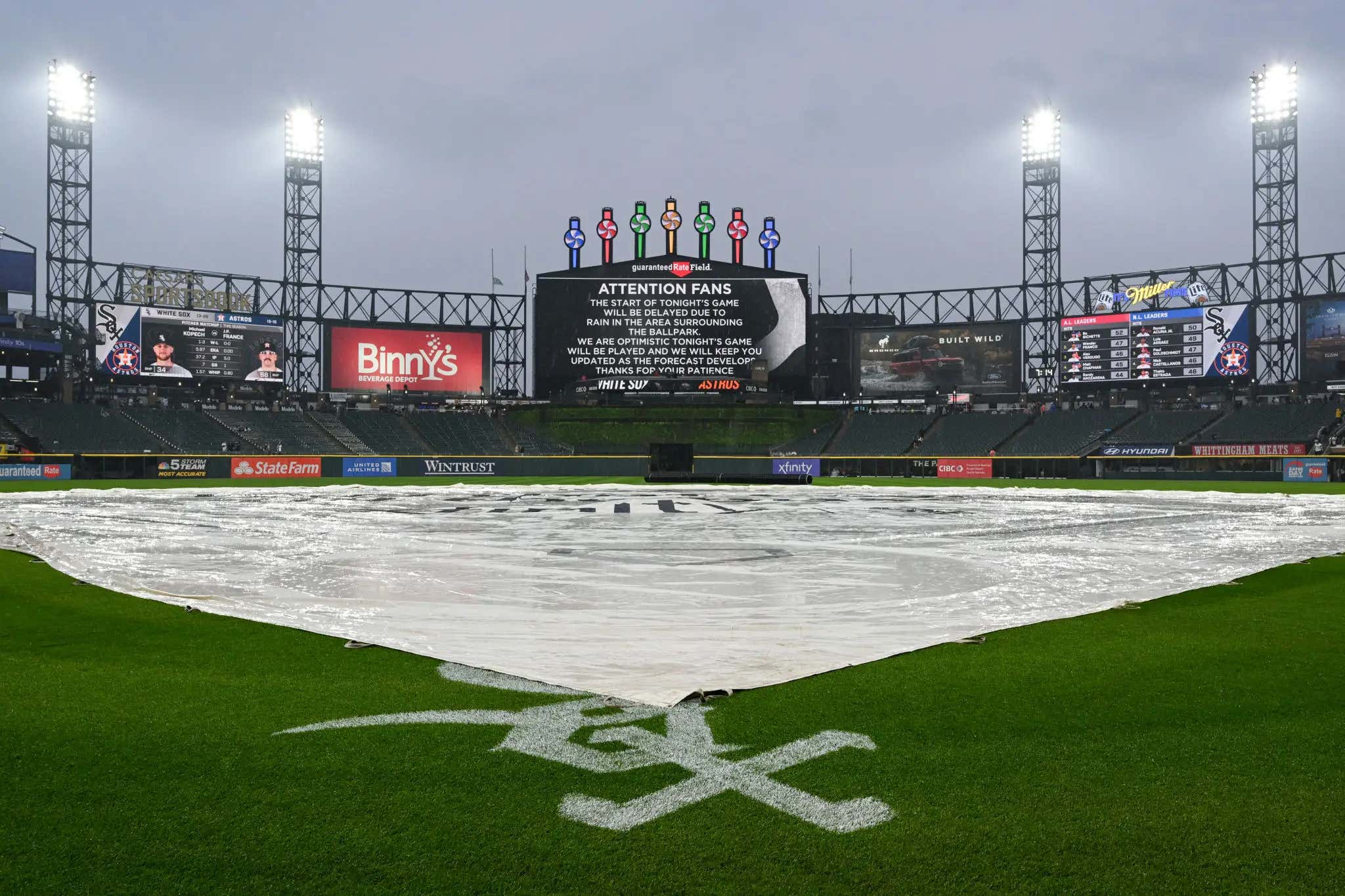 The White Sox Home Opener Yesterday Was Cancelled Because It Was 40 Degrees and Hailing In Chicago With Tornado Warnings, And It's Time Once Again To Re-Ask The Question, Why The Fuck Are They Playing Baseball In Cold Weather Cities In March and April?