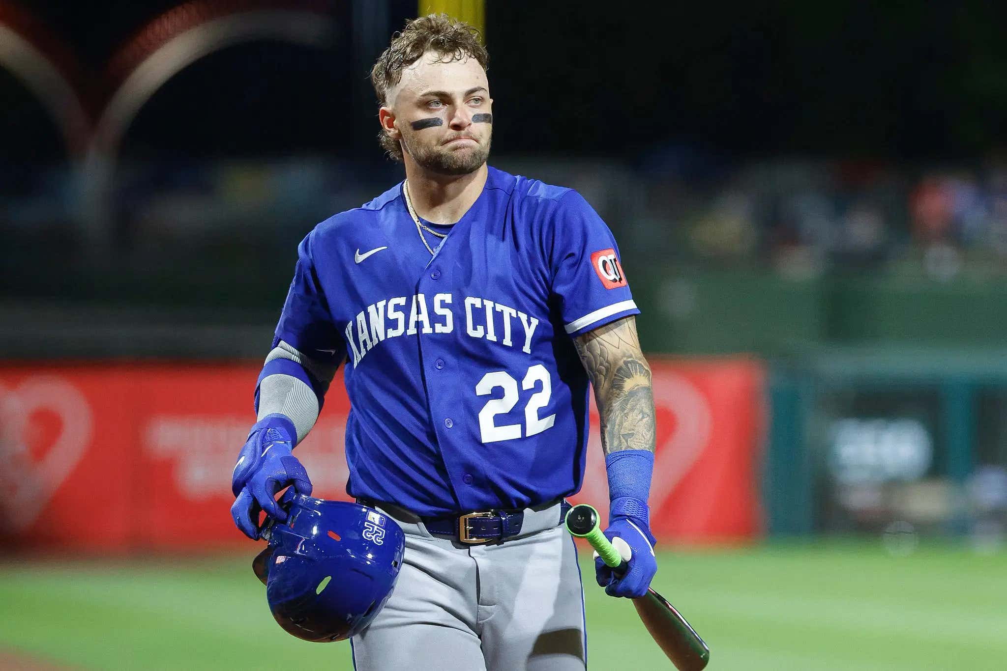 Vinnie Pasquantino Calls Out Royals Rookie Carter Jensen After Sleeping Through His Alarm and Getting Scratched from Game