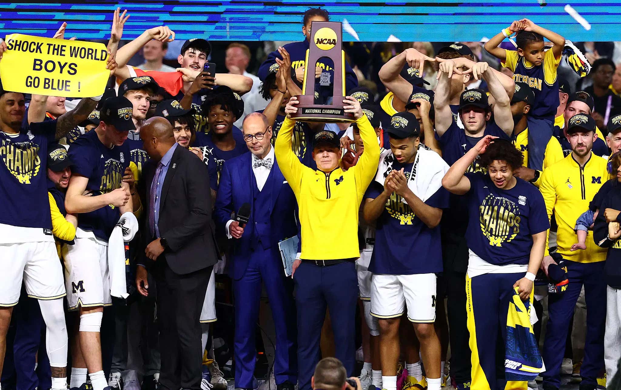 HAIL TO THE CHAMPIONS: Michigan Finishes Off A Dominant Tournament Run And Ends The 26-Year Big 10 Title Drought