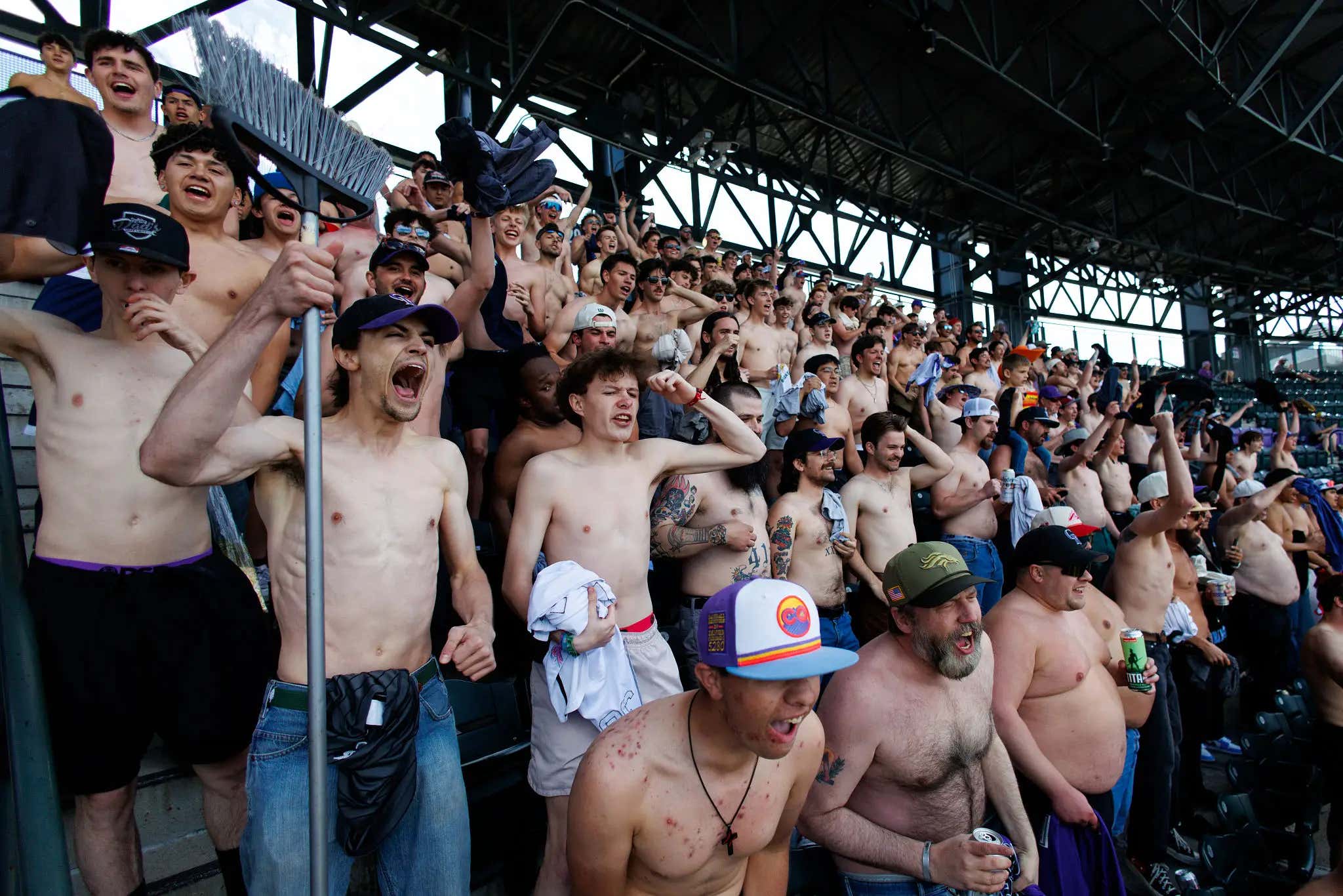 Tarps Off In Colorado! The Rockies Swept The Astros To Get To .500 And The Fans Are Going NUTS!