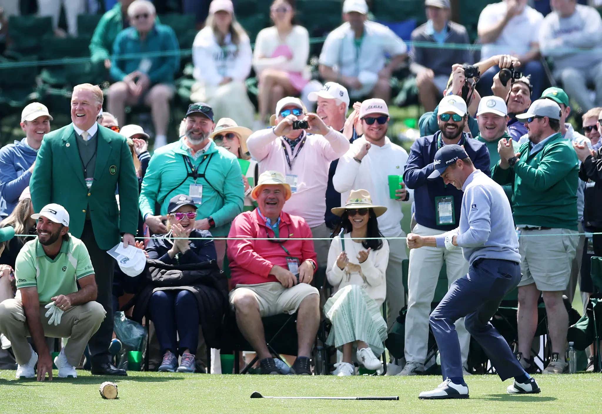 Hell Of A Start: Justin Thomas Gets The First Ace At The Par 3 Contest, Appears To Win A Couple Grand Off Of Max Homa And Jordan Spieth