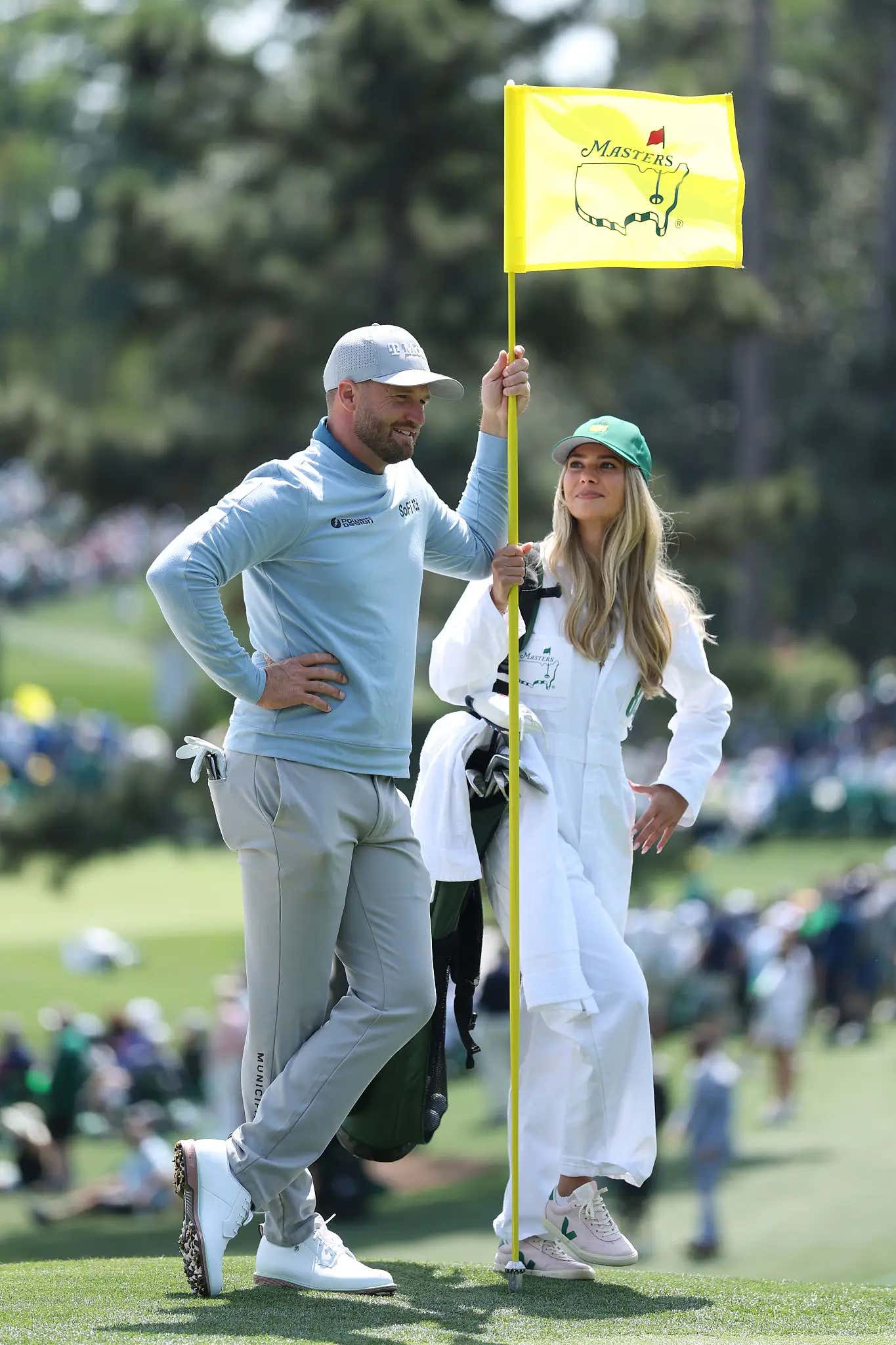 Decent Day: Wyndham Clark Got An Ace At The Masters Par 3 Contest, Won Some Money And Announced He's Apparently Dating Emily Tanner