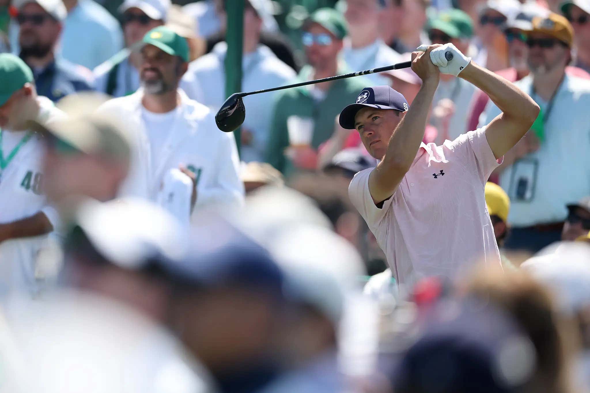 It Doesn't Matter Where You Are On The Course, You Better Have Your Head On A Swivel When Jordan Spieth Is Swinging