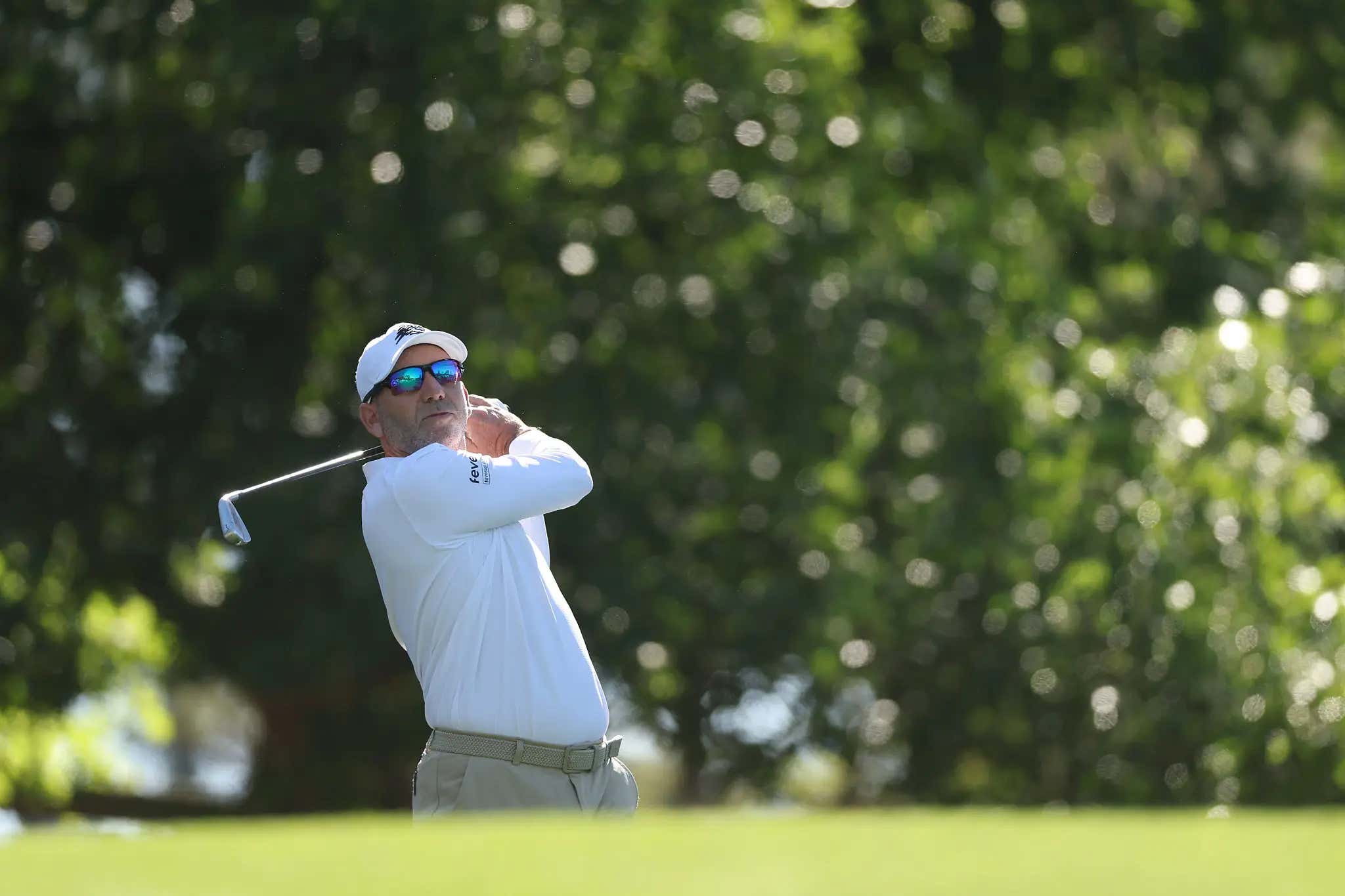 Take It Easy: Sergio Hits A Shitty Drive, Throws A Hissy Fit, Starts Tearing Up The Tee Box And Snaps The Head Off His Driver