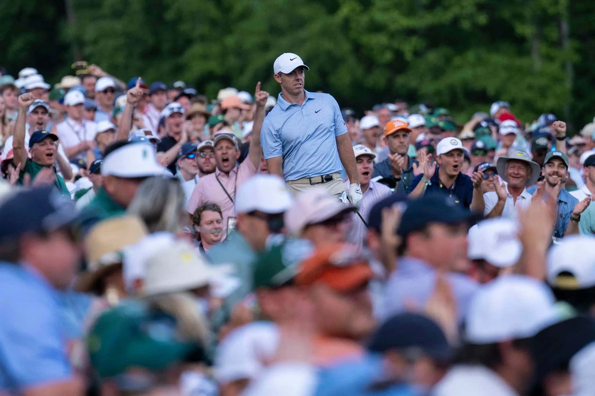 There's Never Been Worse Camera Work In A Massive Sports Moment Than CBS Just Completely Losing Rory's 2nd Shot On 18 Yesterday