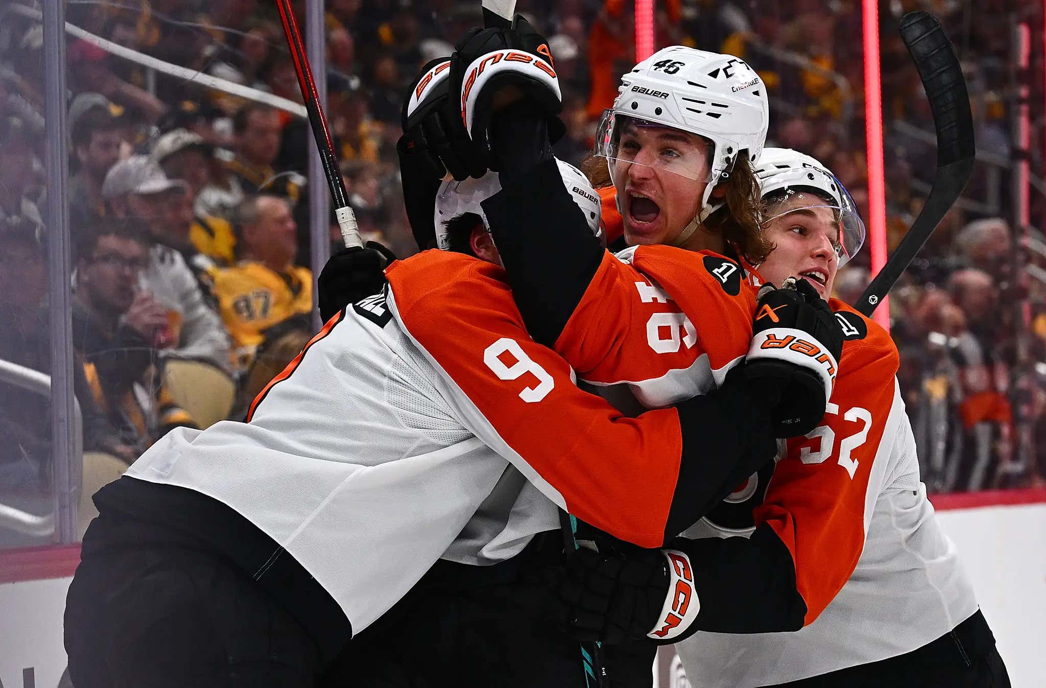 The Philadelphia Flyers March Into Pittsburgh And Kick The Penguins In The Dick In Game 1