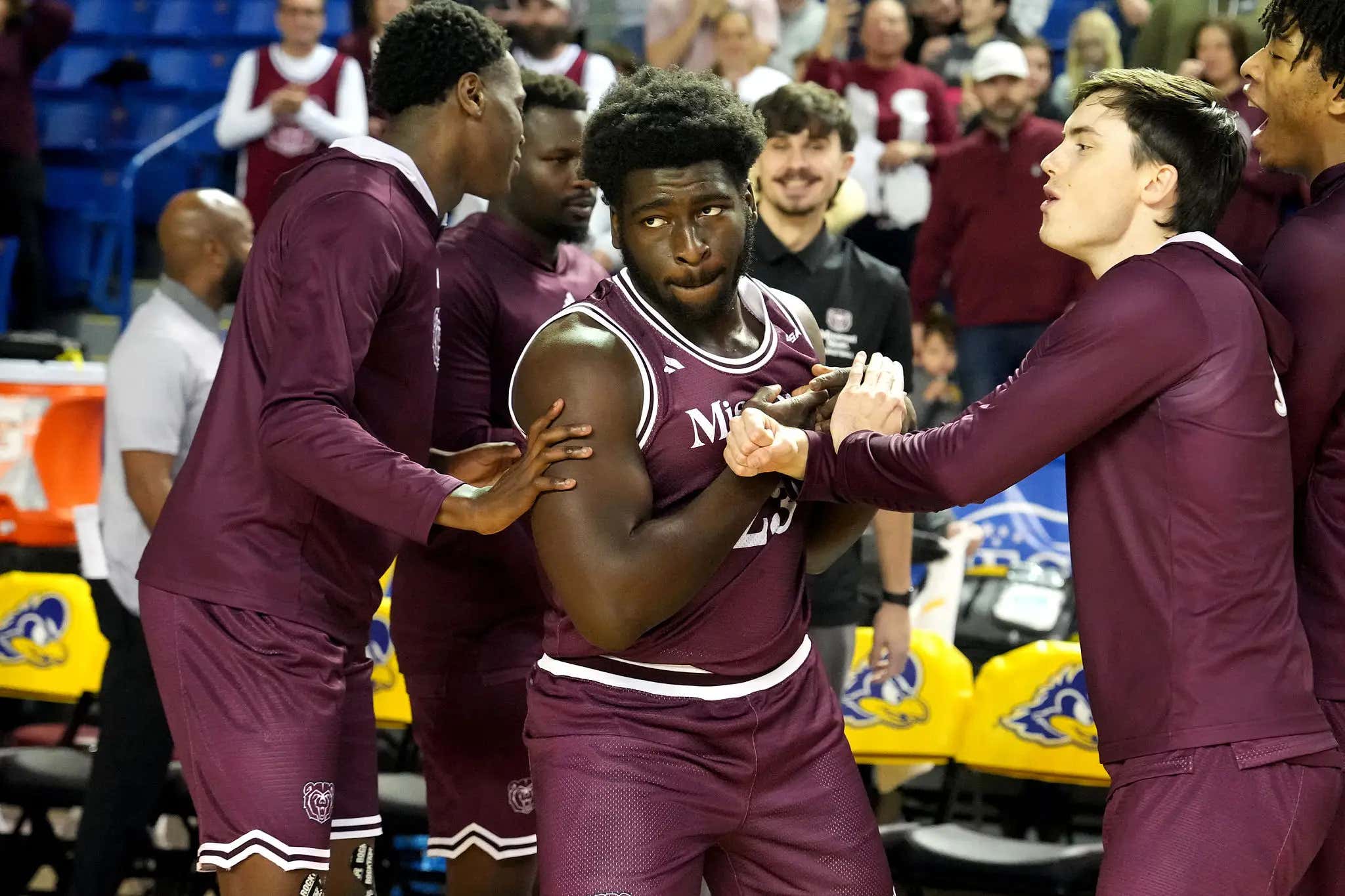Freak Athlete: Missouri State Hoops Star Michael Osei-Bonsu Hit The Transfer Portal So He Can Go Play Tight End or Defensive Tackle Somewhere