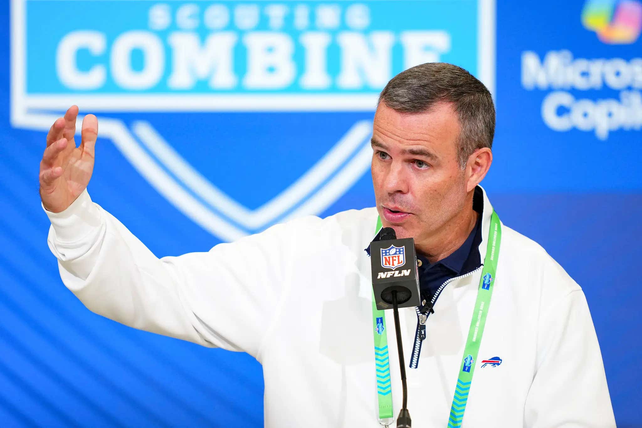 Whatever It Takes: Bills GM Brandon Beane Doesn't Mind If Fans Photoshop Bong Masks Onto Draft Prospects If It Means They Fall To The 26th Pick