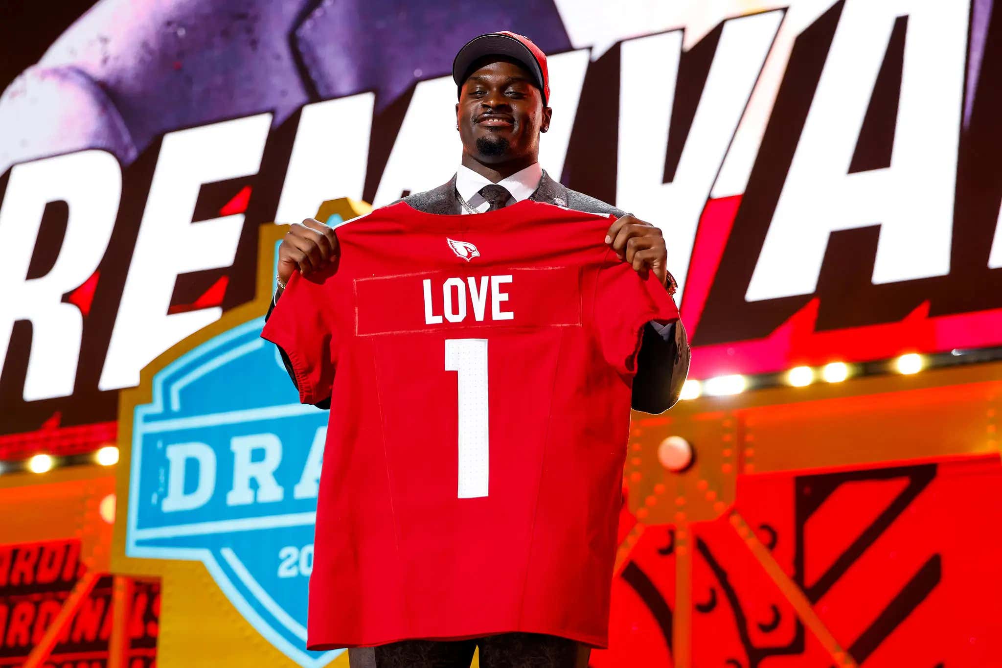 Good Start: The Cardinals Took Forever To Make The 3rd Pick Because They Had The Wrong Phone Number For Jeremiyah Love And Couldn't Talk To Him