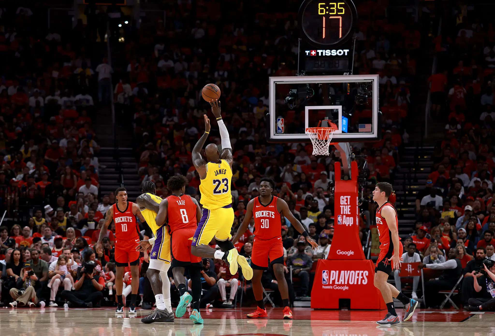 Another Day, Another Insane LeBron Playoff Win And Comeback That Included A Lob To His Son